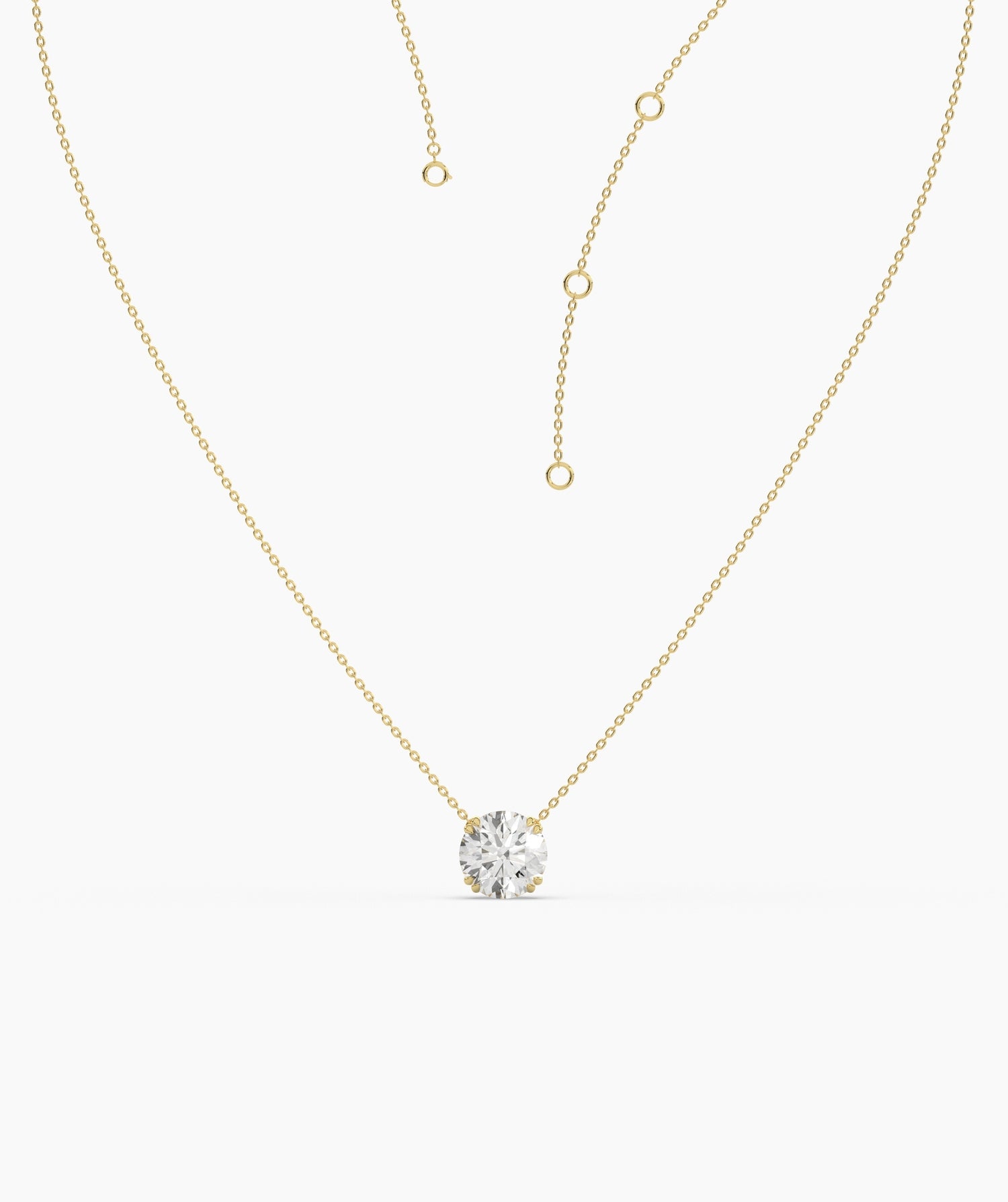 Elodie Round Pendant / Neklace