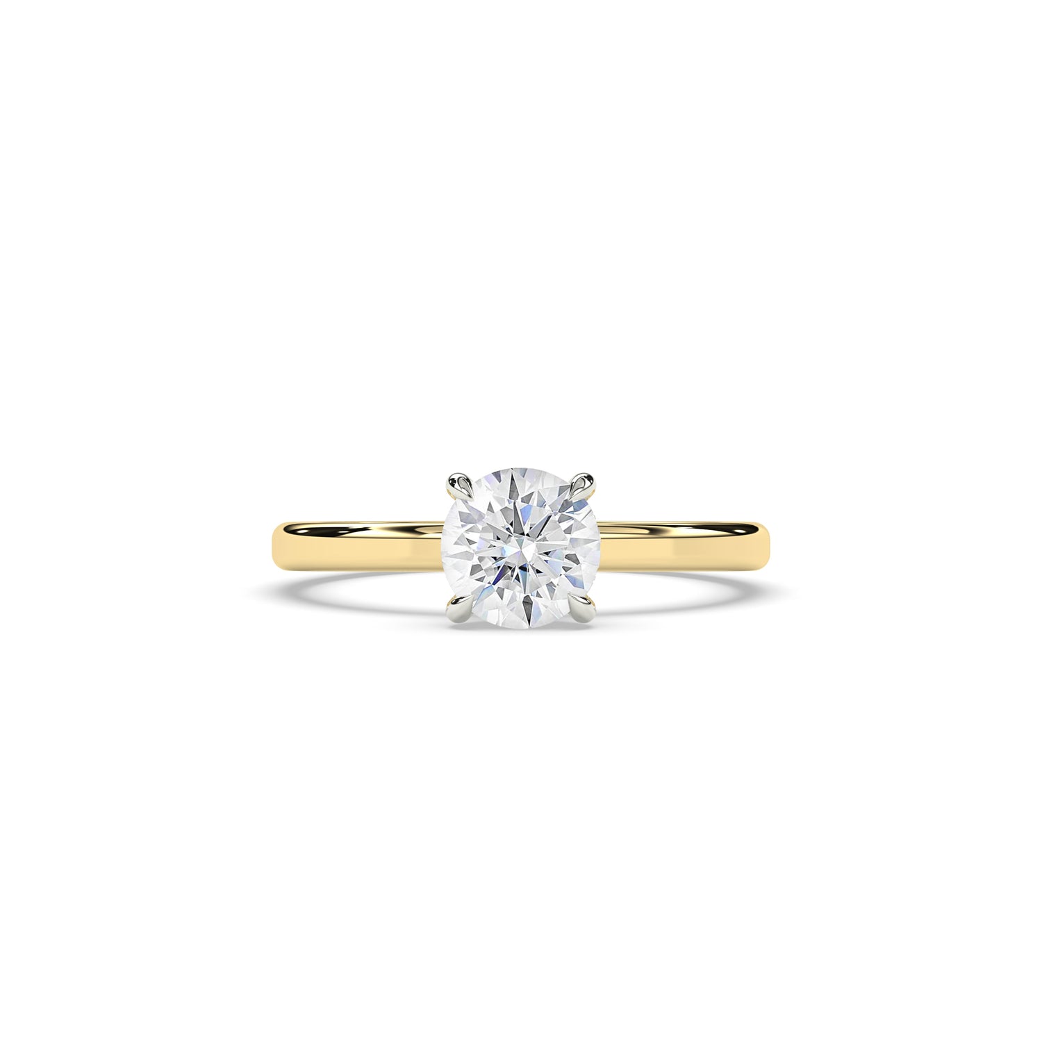 Marleen Round Solitaire Ring