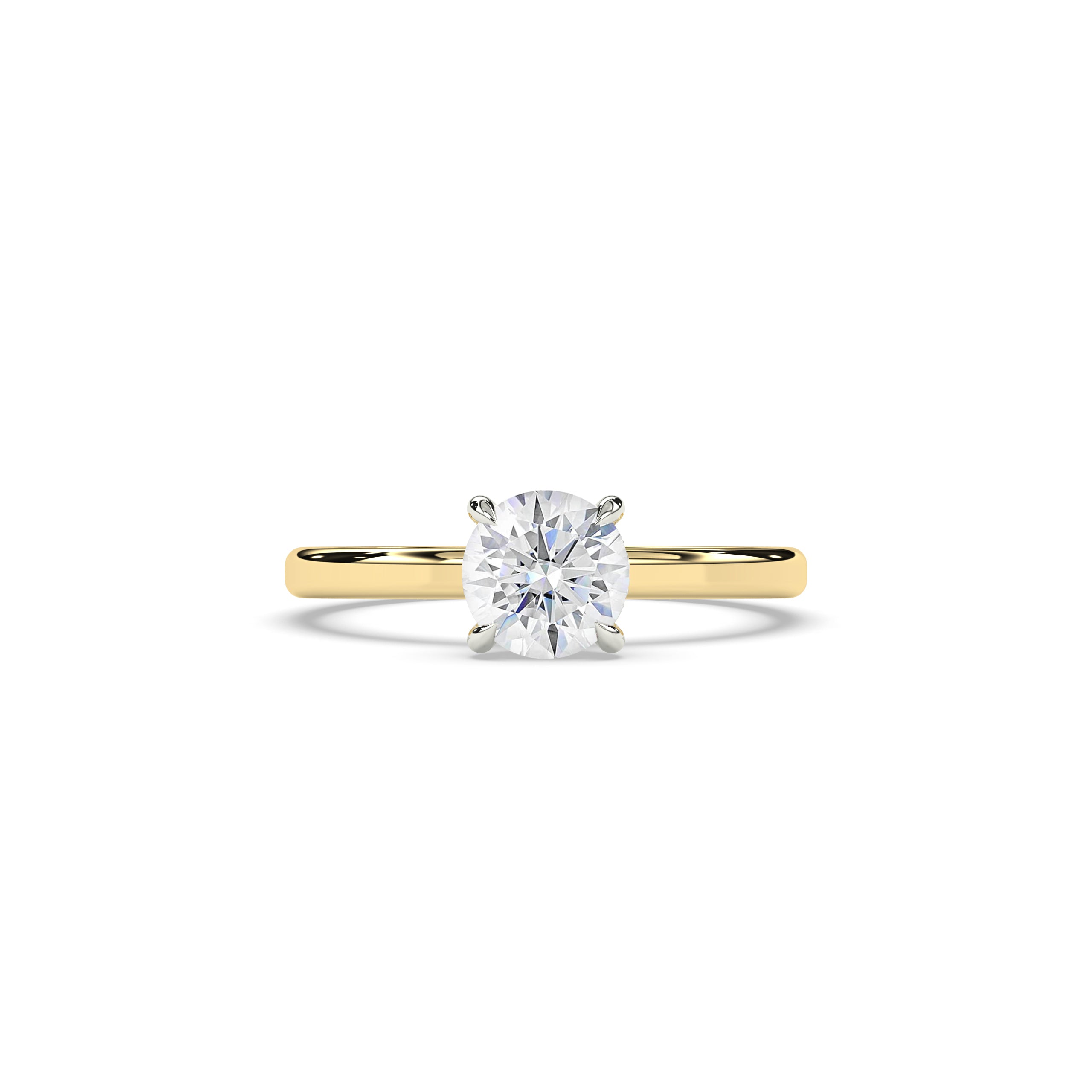 Marleen Round Solitaire Ring