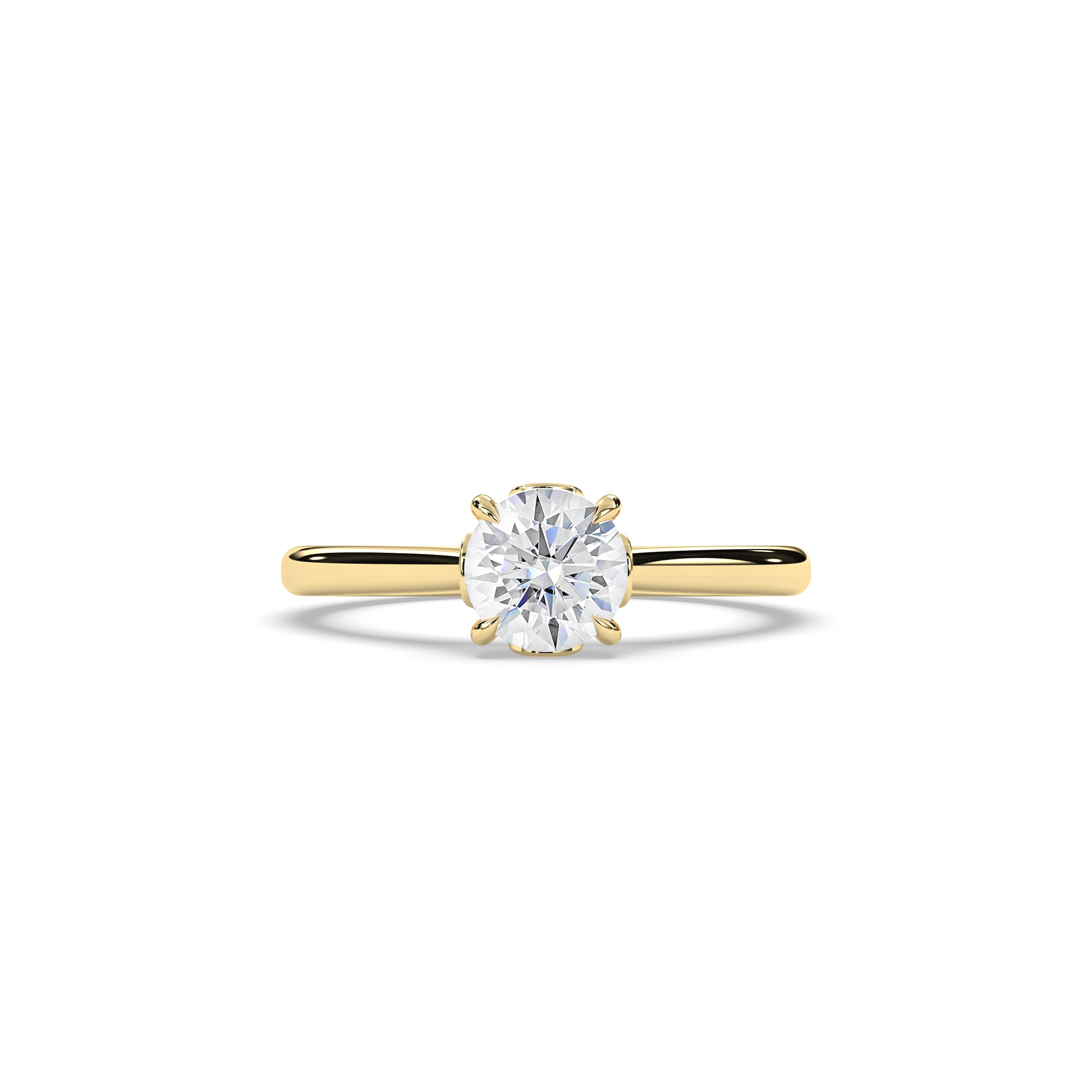 Aurelia Round Solitaire Ring