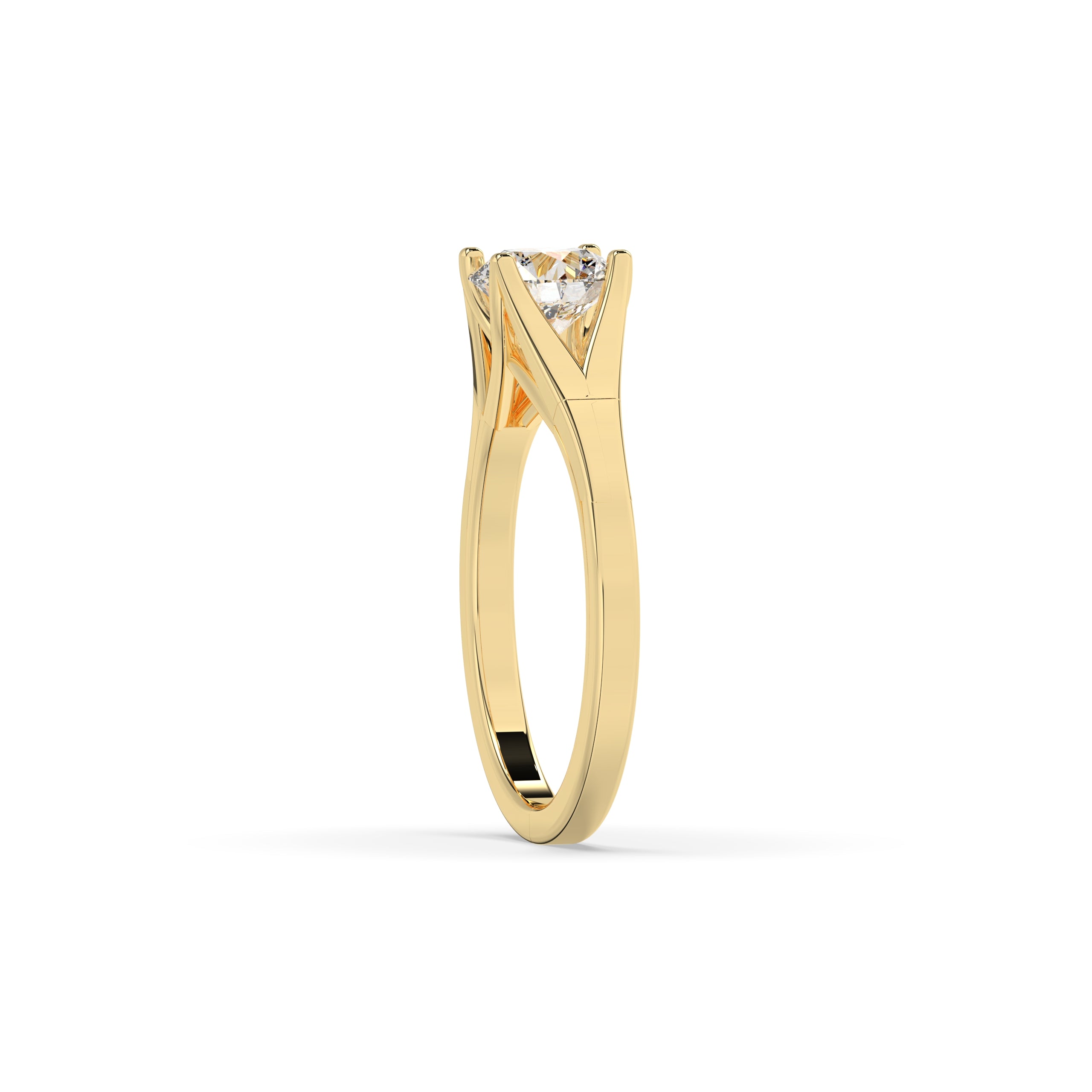 Nora Round Solitaire Ring