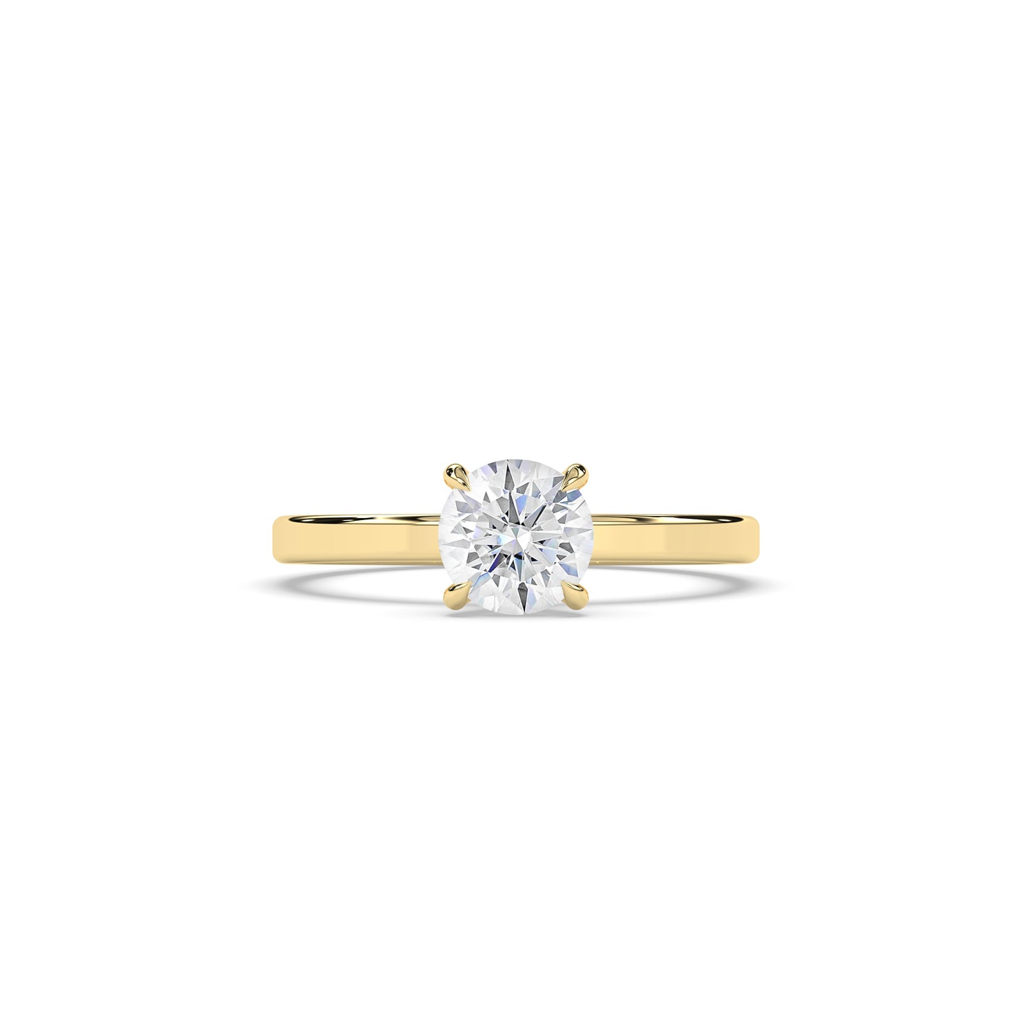 Isabell Round Solitaire Ring