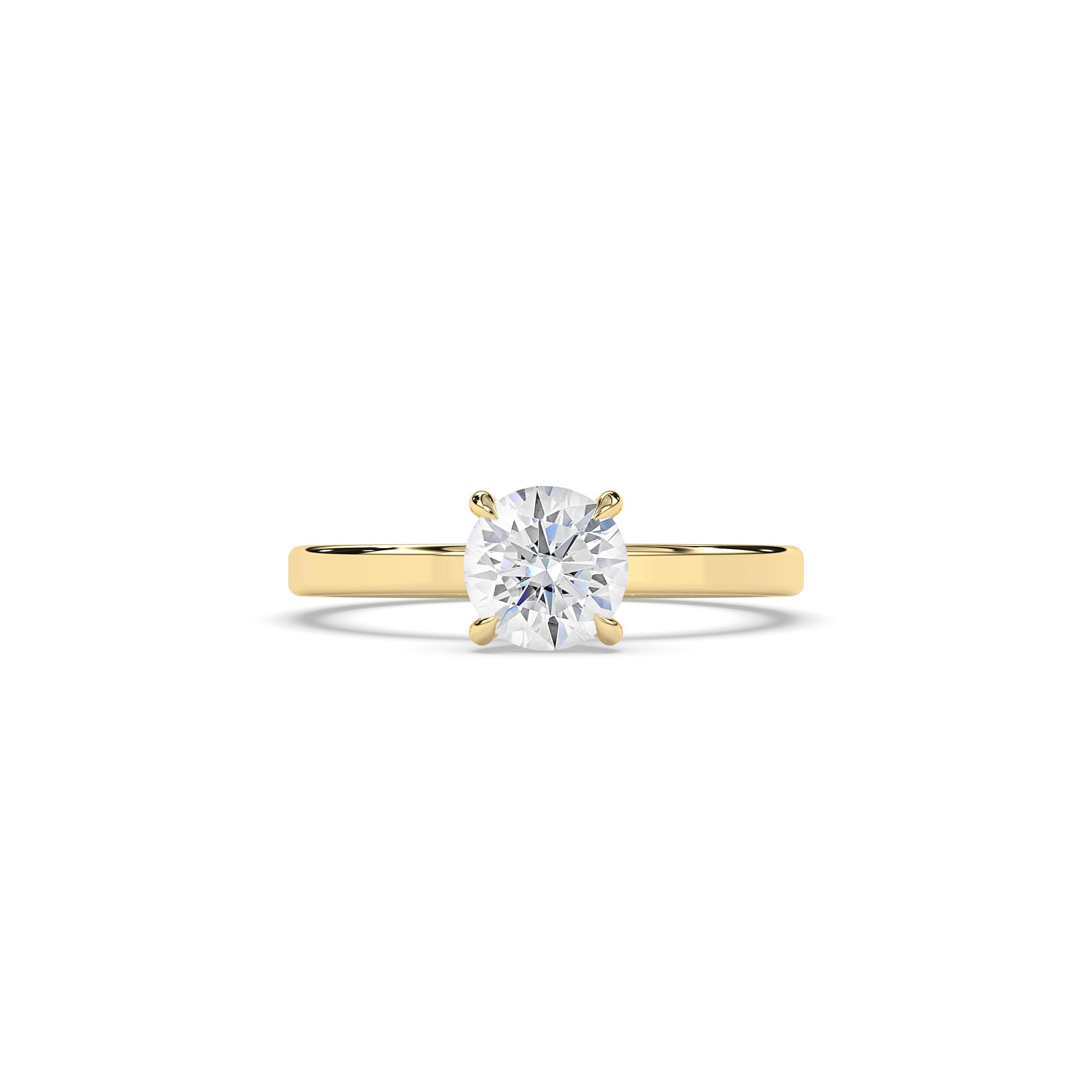 Isabell Round Solitaire Ring