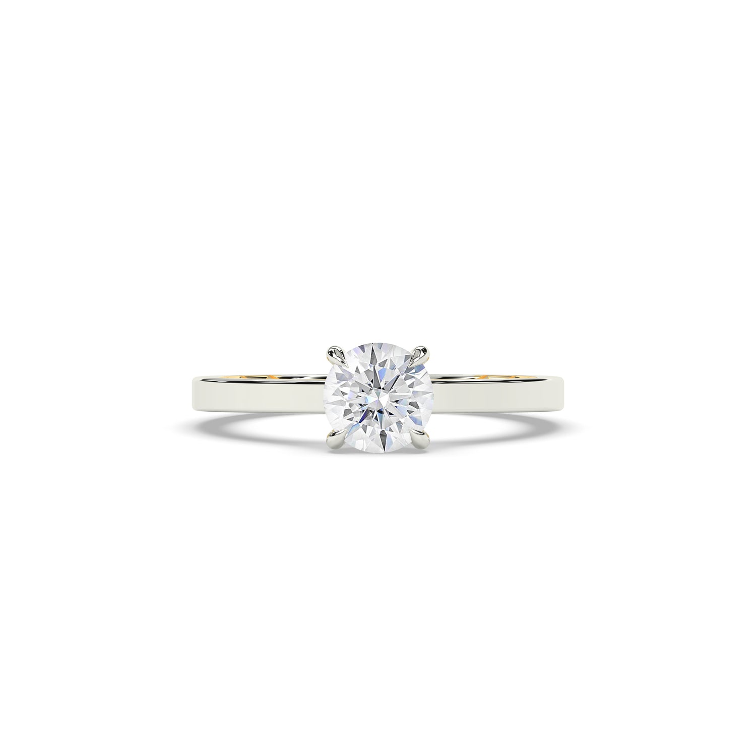 Selina Round Solitaire Ring