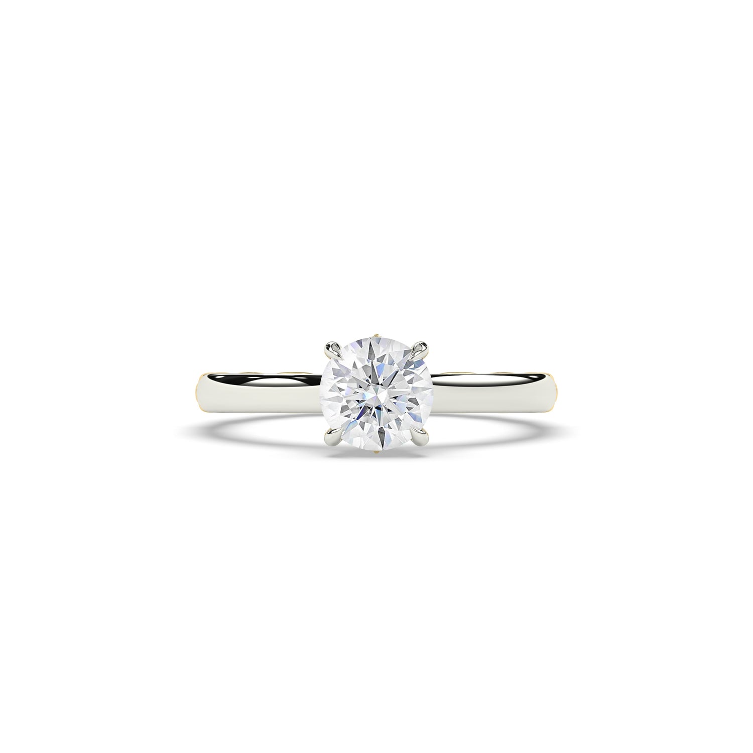 Amalia Round Solitaire Ring