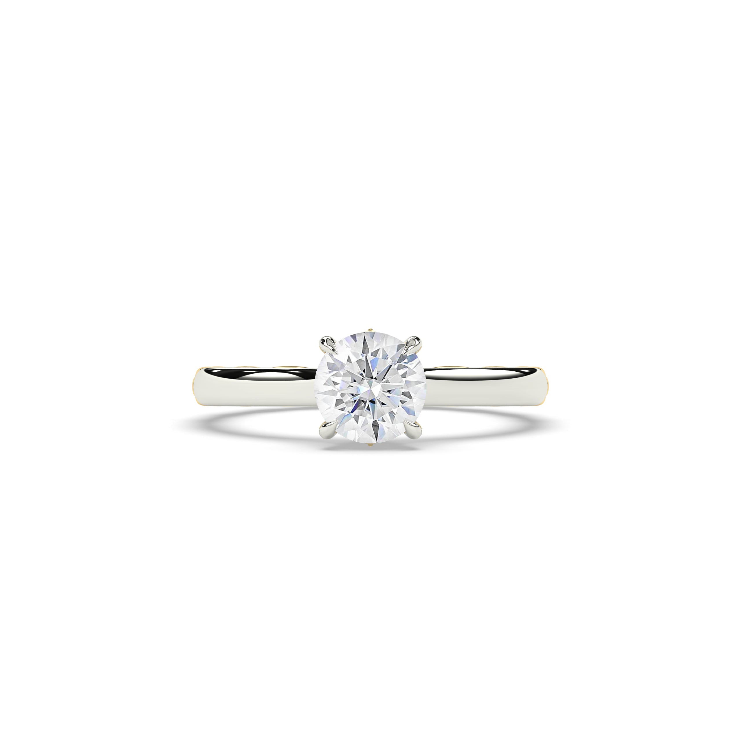Amalia Round Solitaire Ring