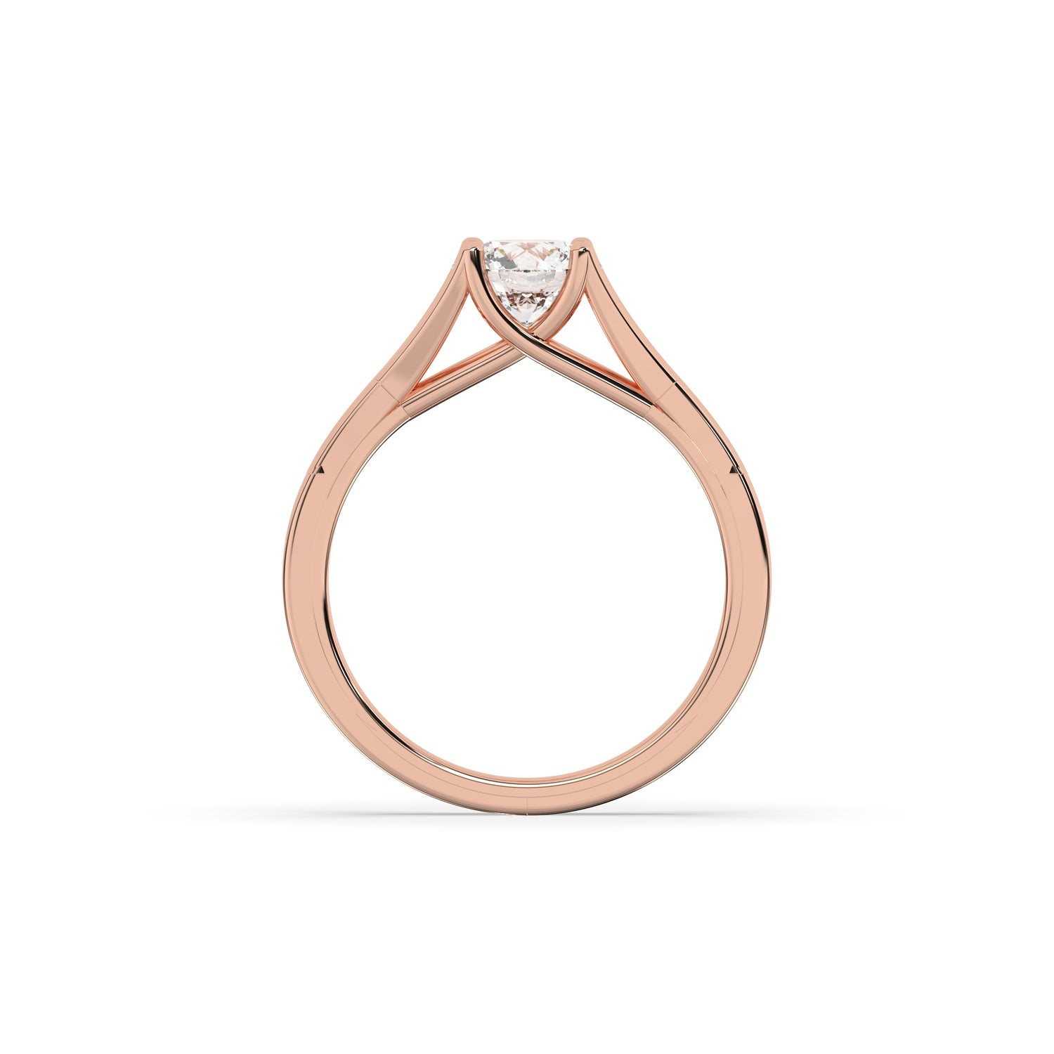Nora Round Solitaire Ring