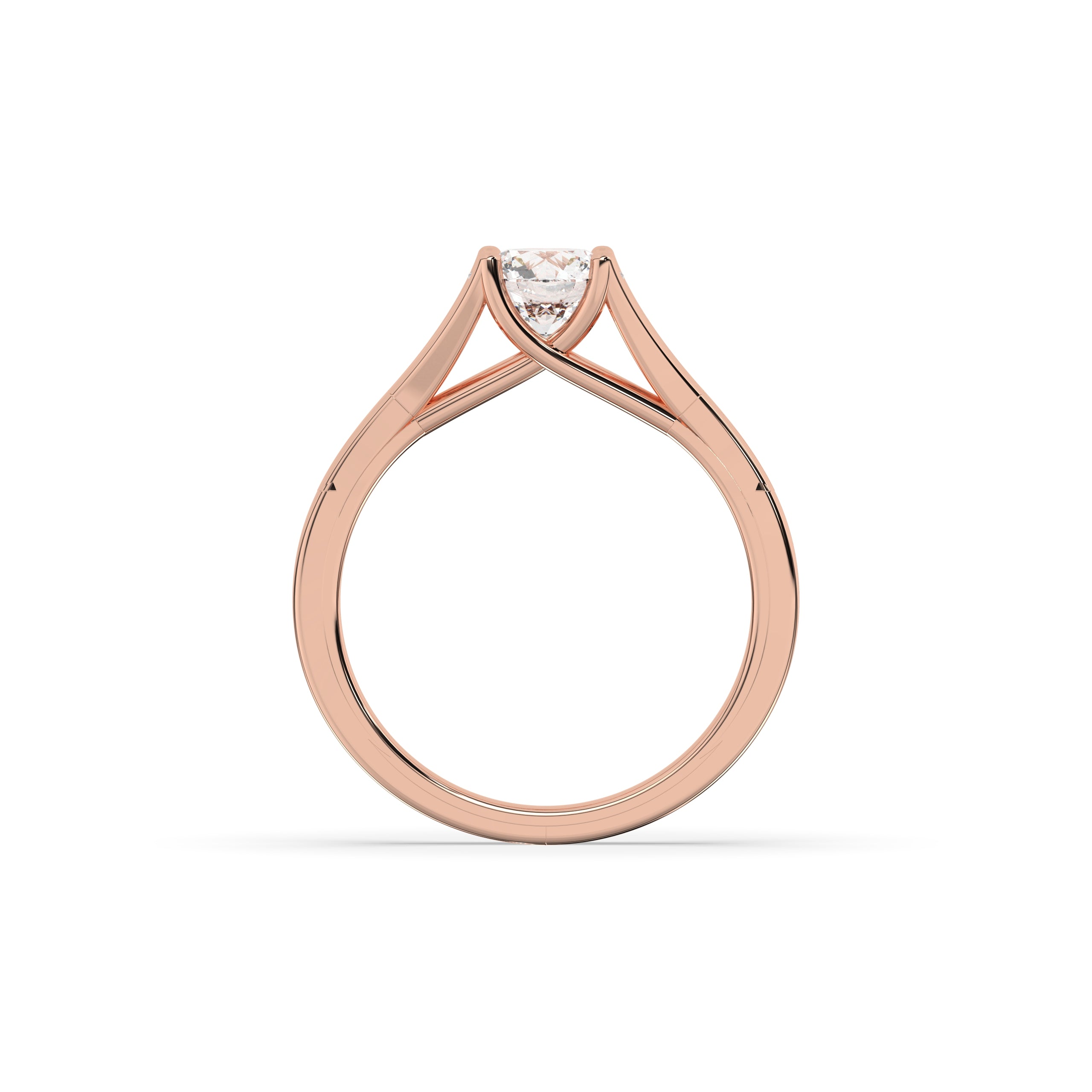Nora Round Solitaire Ring
