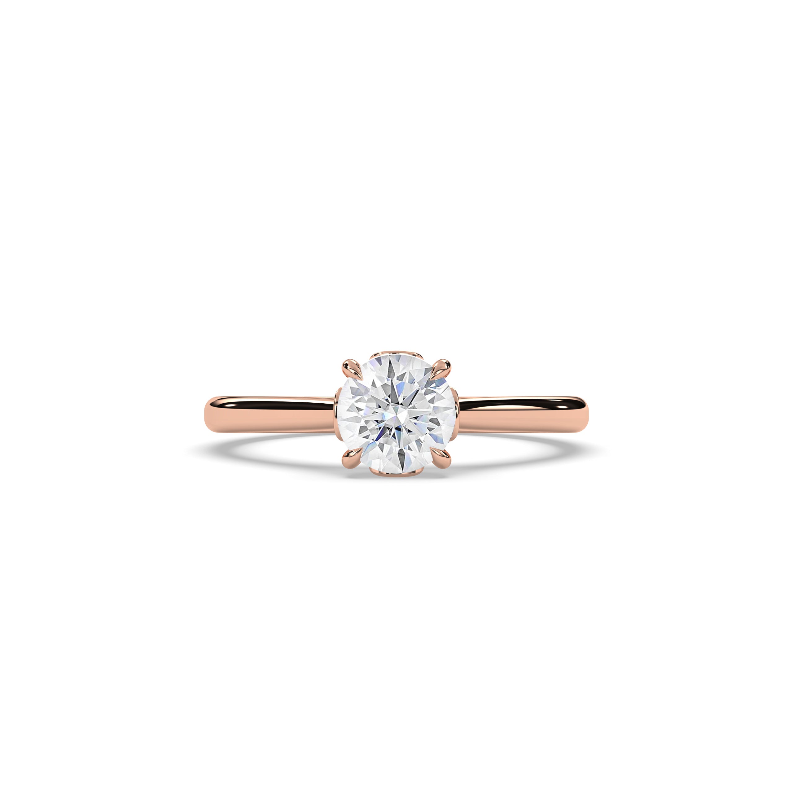 Aurelia Round Solitaire Ring