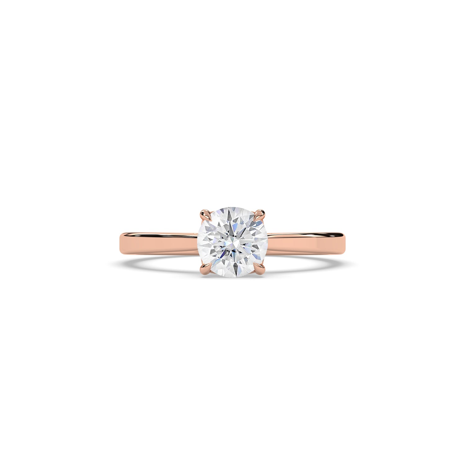 Sophie Round Solitaire Ring
