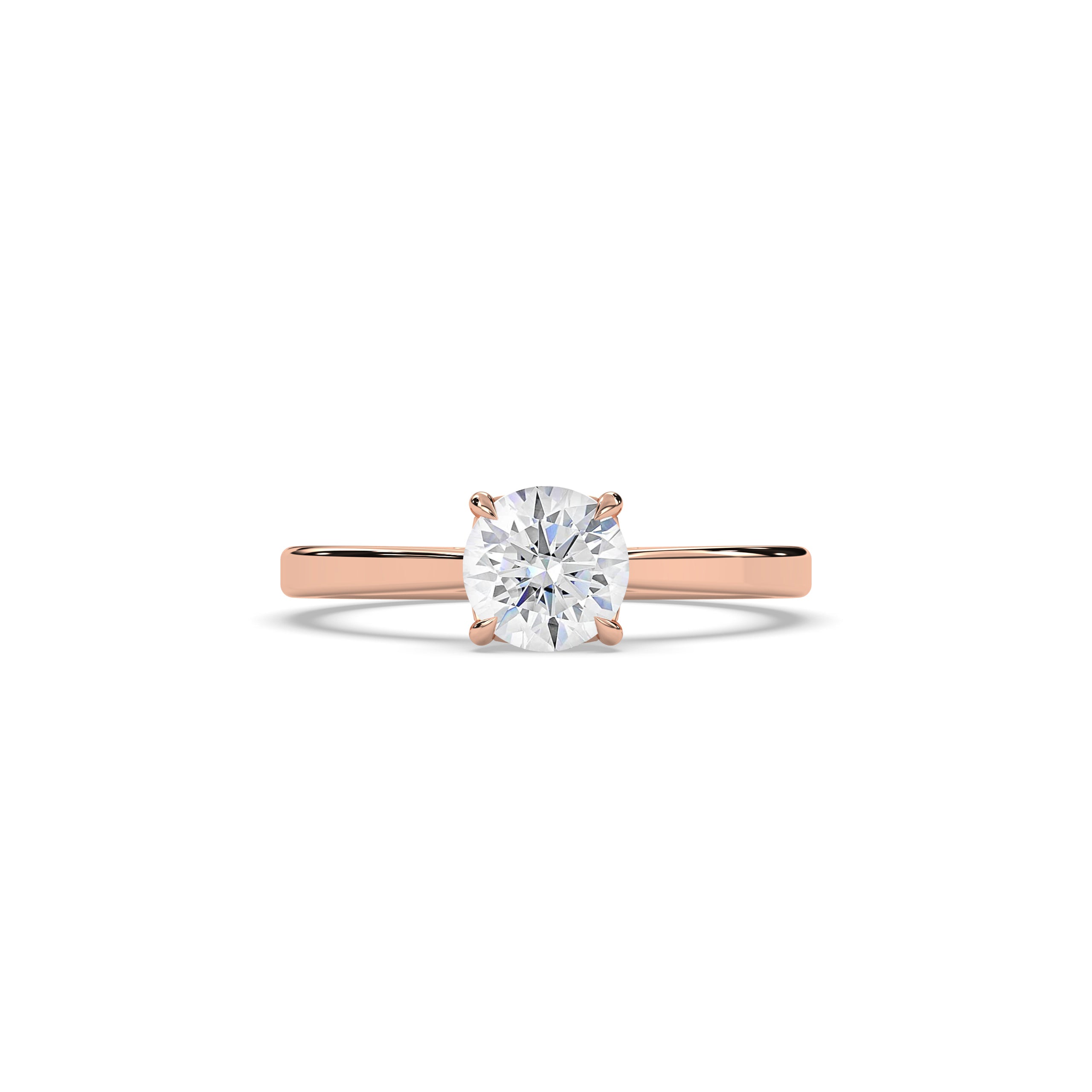 Sophie Round Solitaire Ring