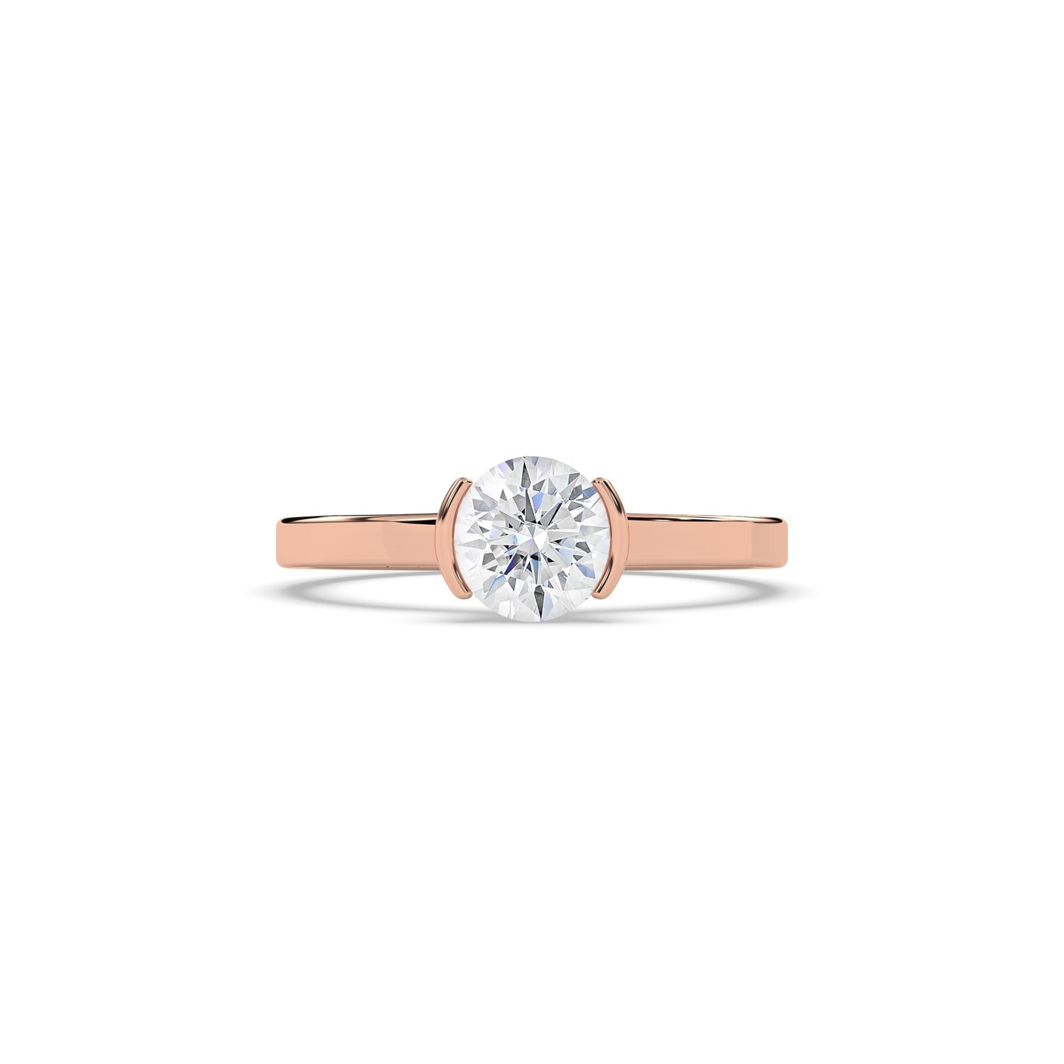 Liana Round Solitaire Ring
