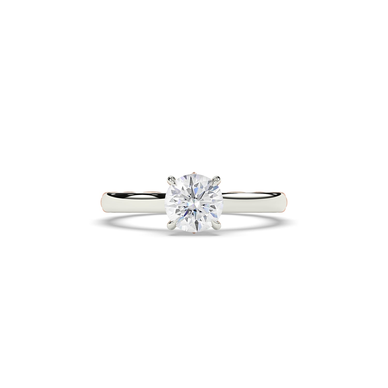 Amalia Round Solitaire Ring