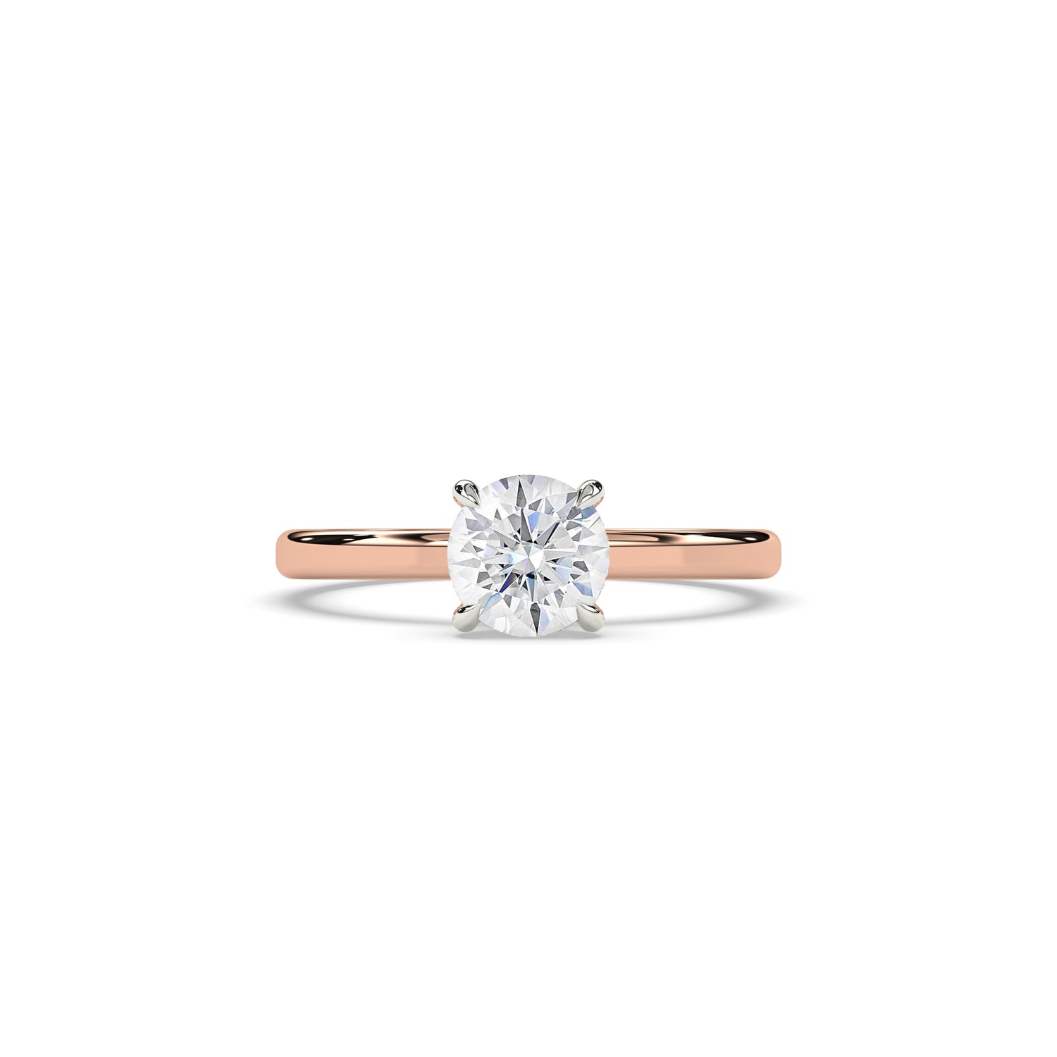 Marleen Round Solitaire Ring