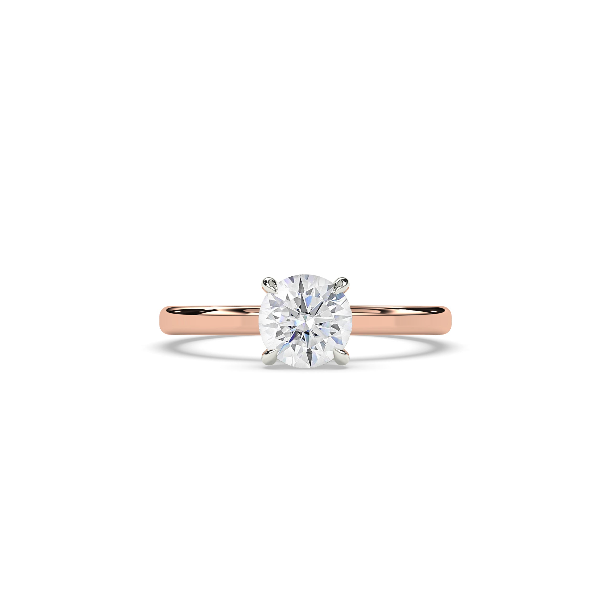 Marleen Round Solitaire Ring