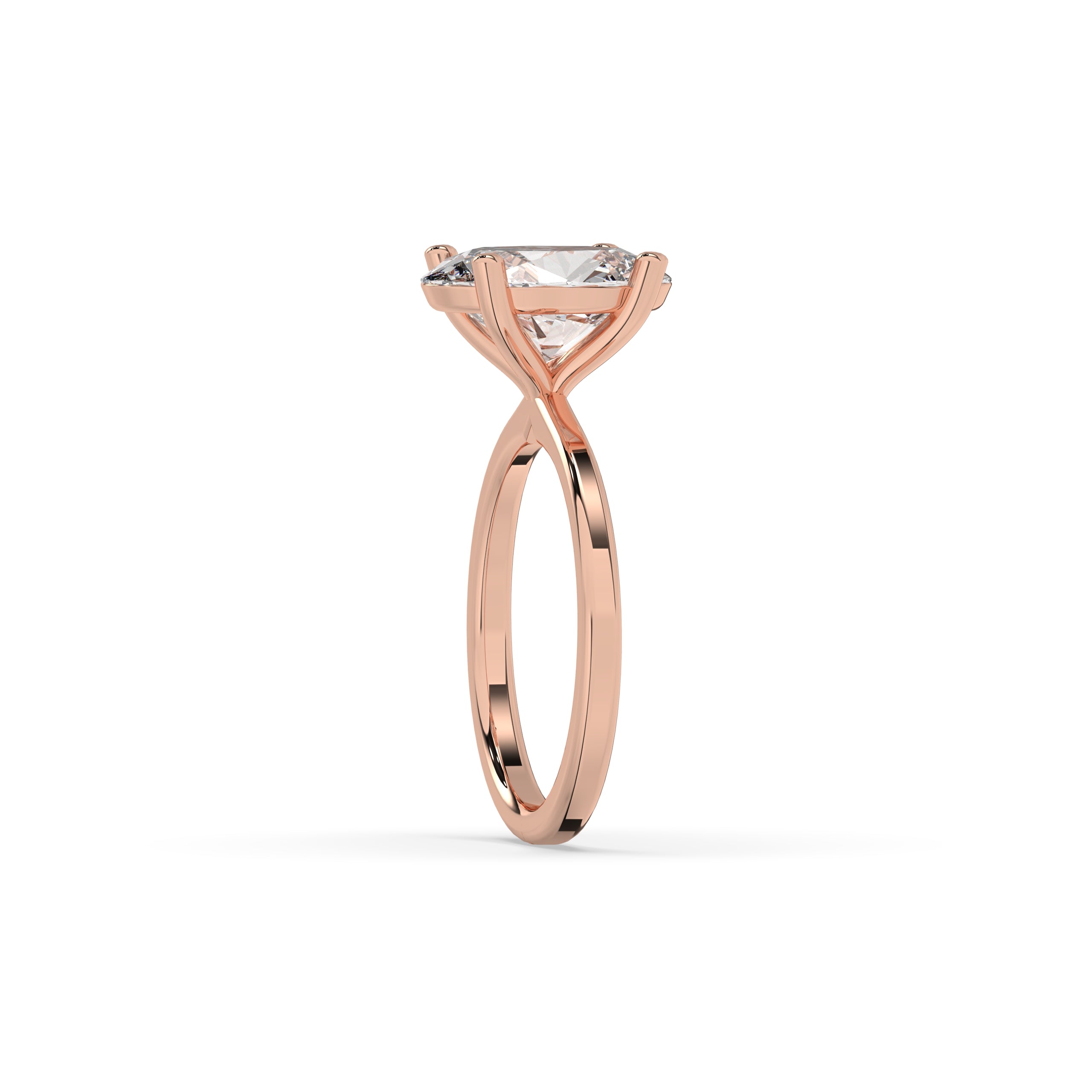 Juna Oval Solitaire Ring