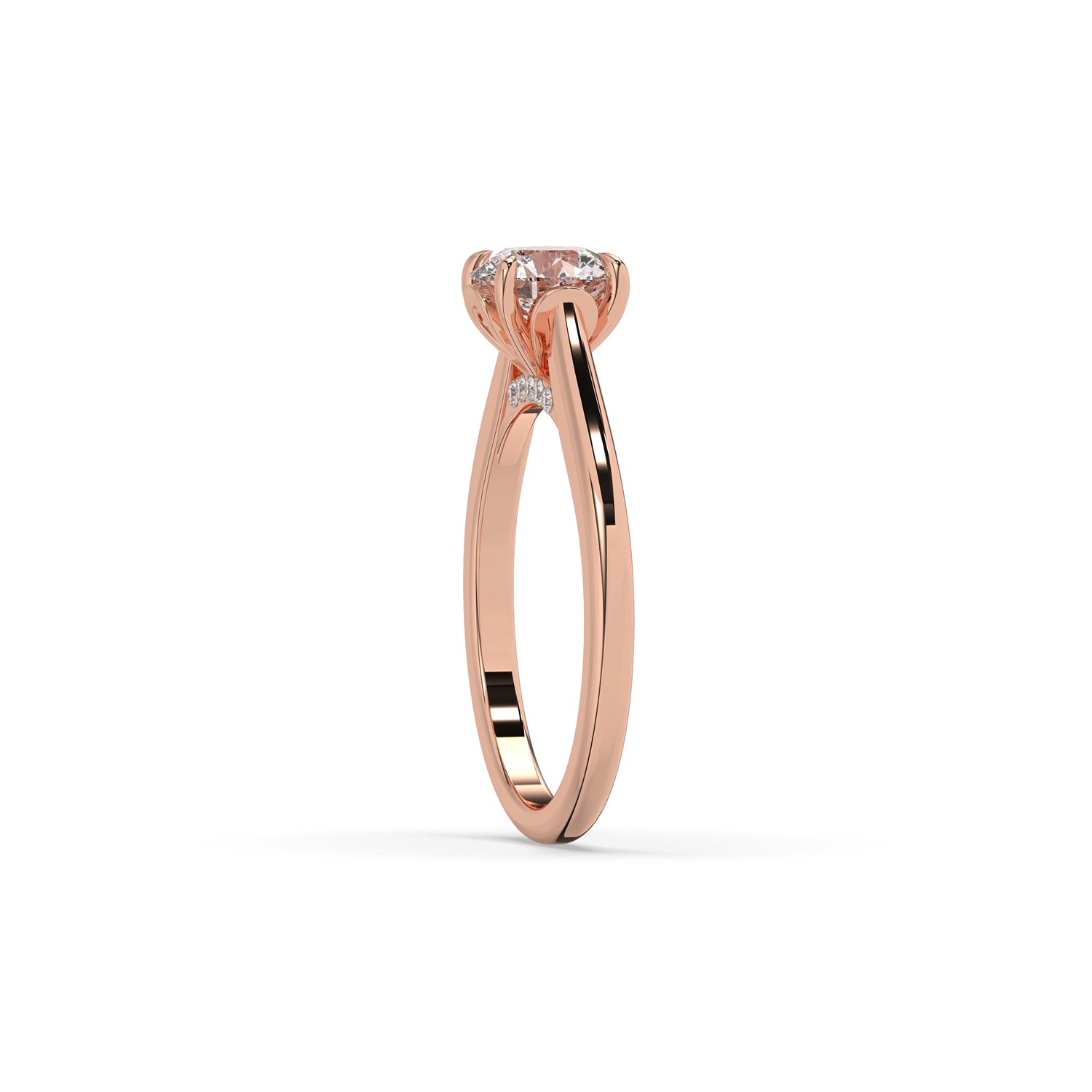 Aurelia Round Solitaire Ring