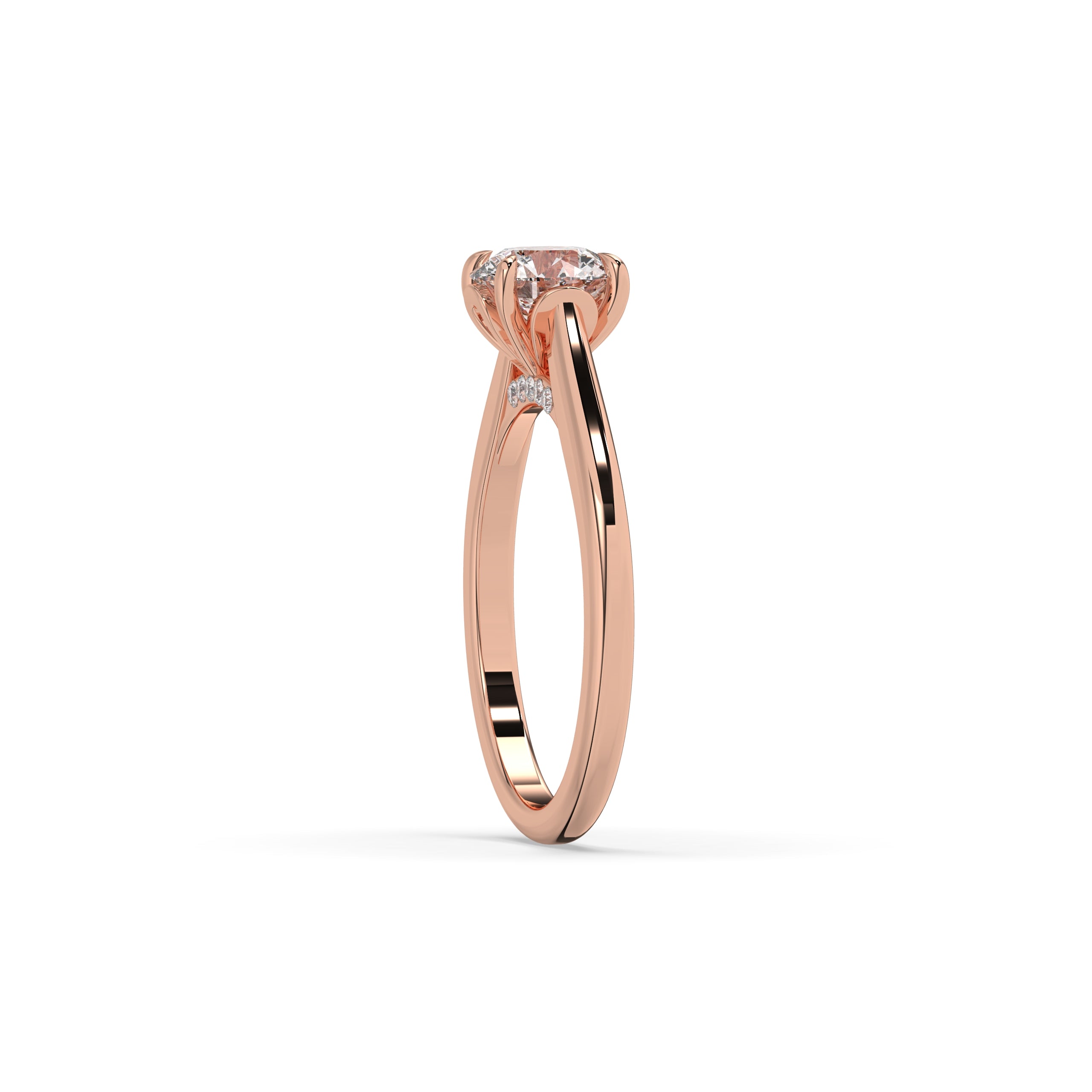 Aurelia Round Solitaire Ring