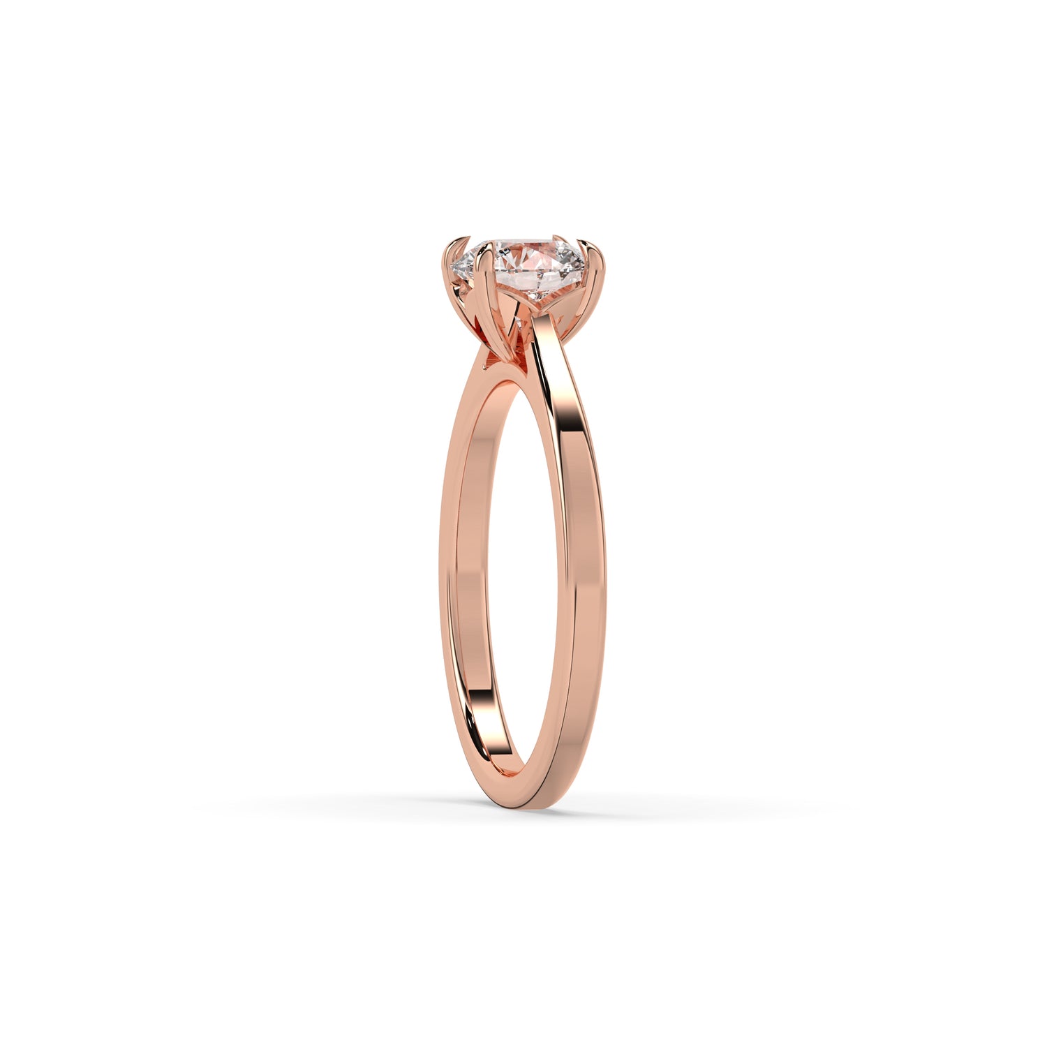 Sophie Round Solitaire Ring