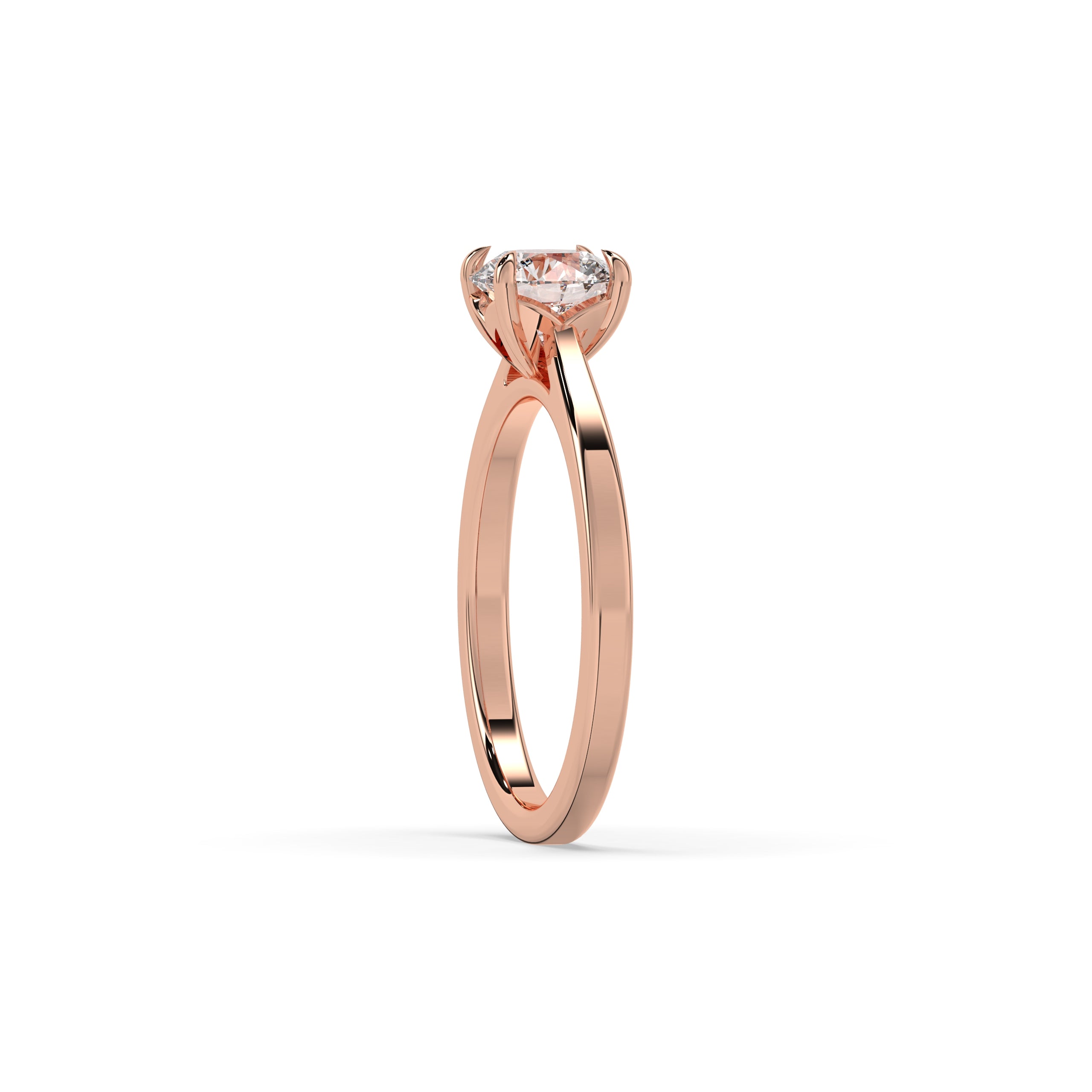 Sophie Round Solitaire Ring