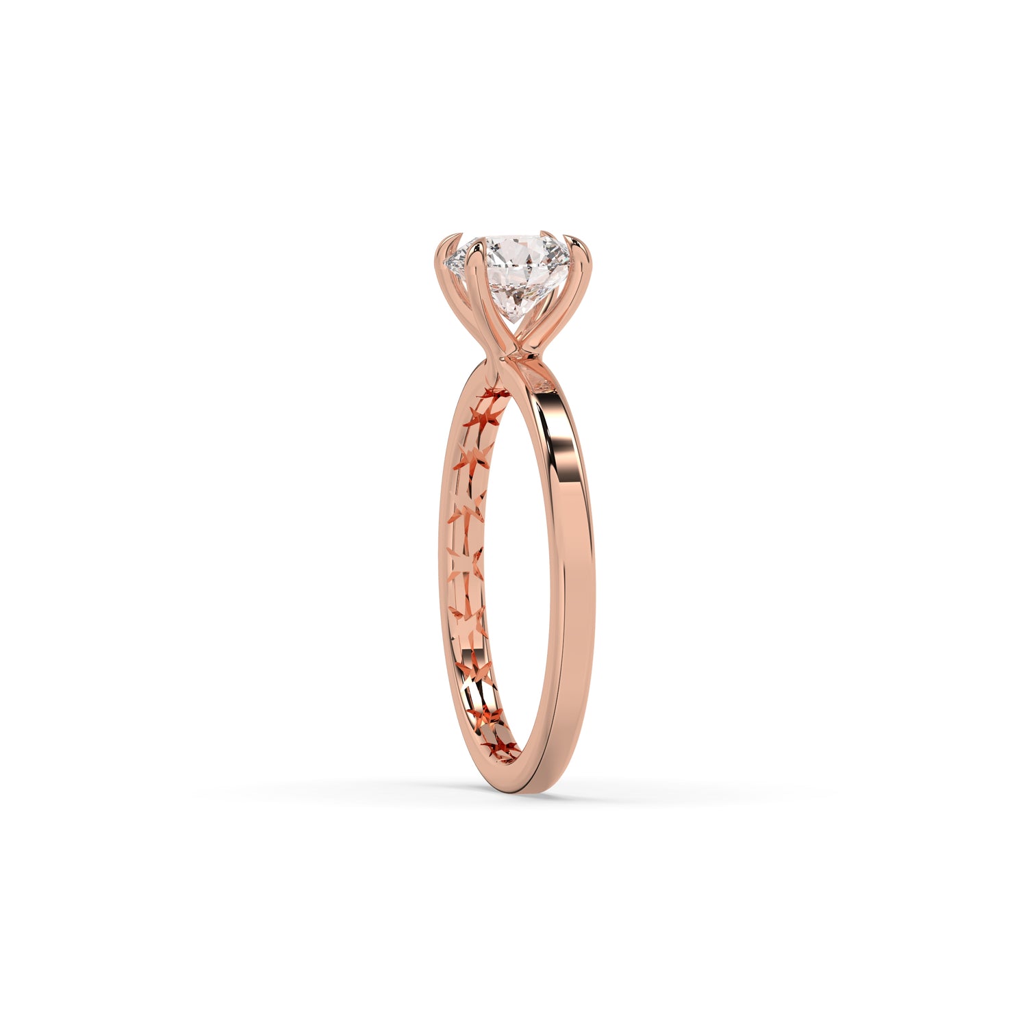 Isabell Round Solitaire Ring