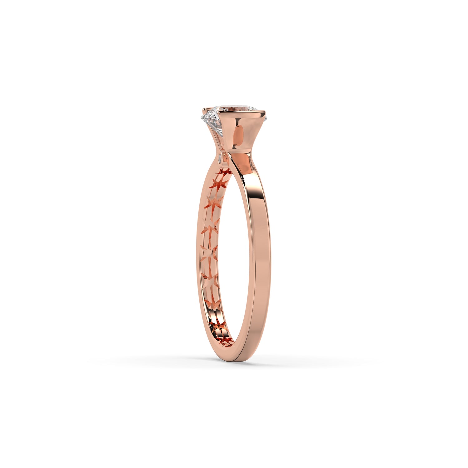 Liana Round Solitaire Ring
