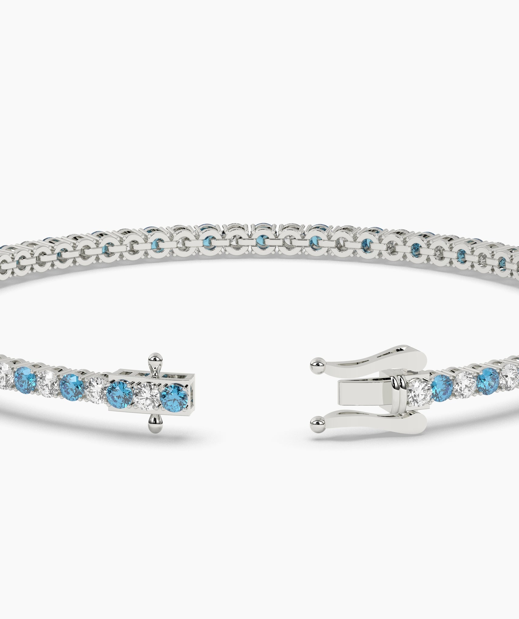 Isola Round Duo Colour Tennis Bracelet