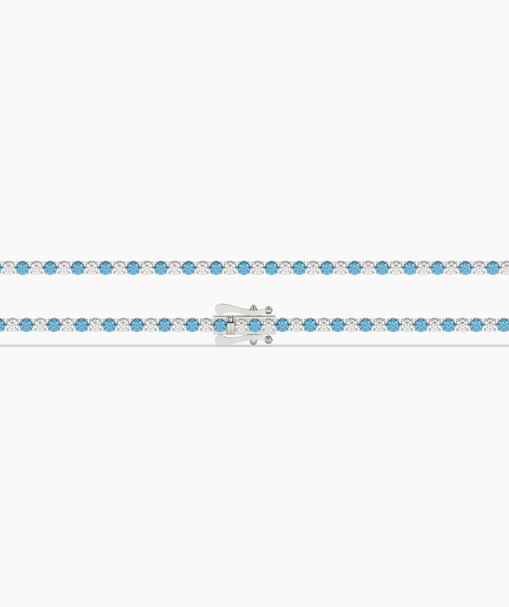 Isola Round Duo Colour Tennis Bracelet