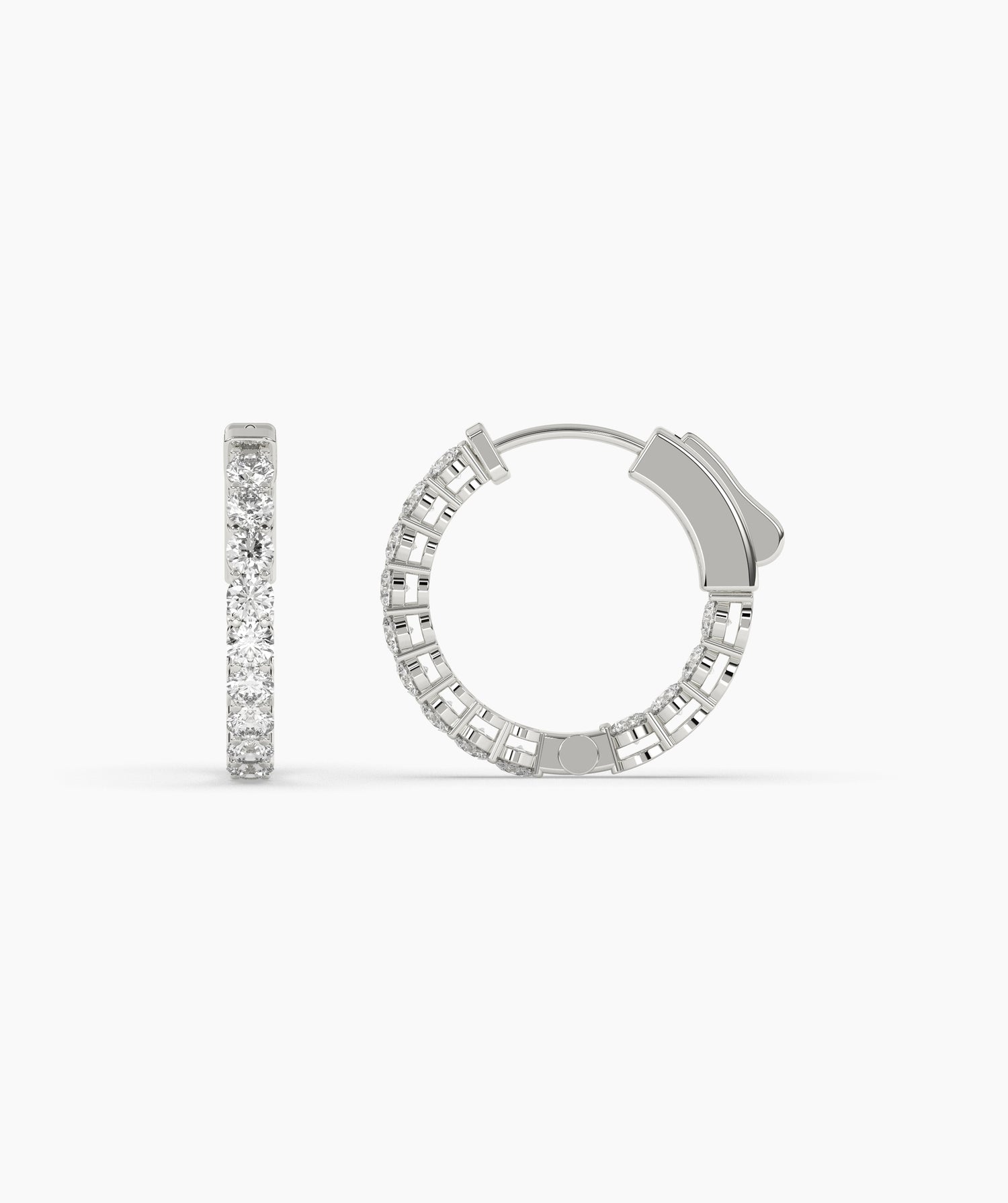 Tatja Round Hoop Earring