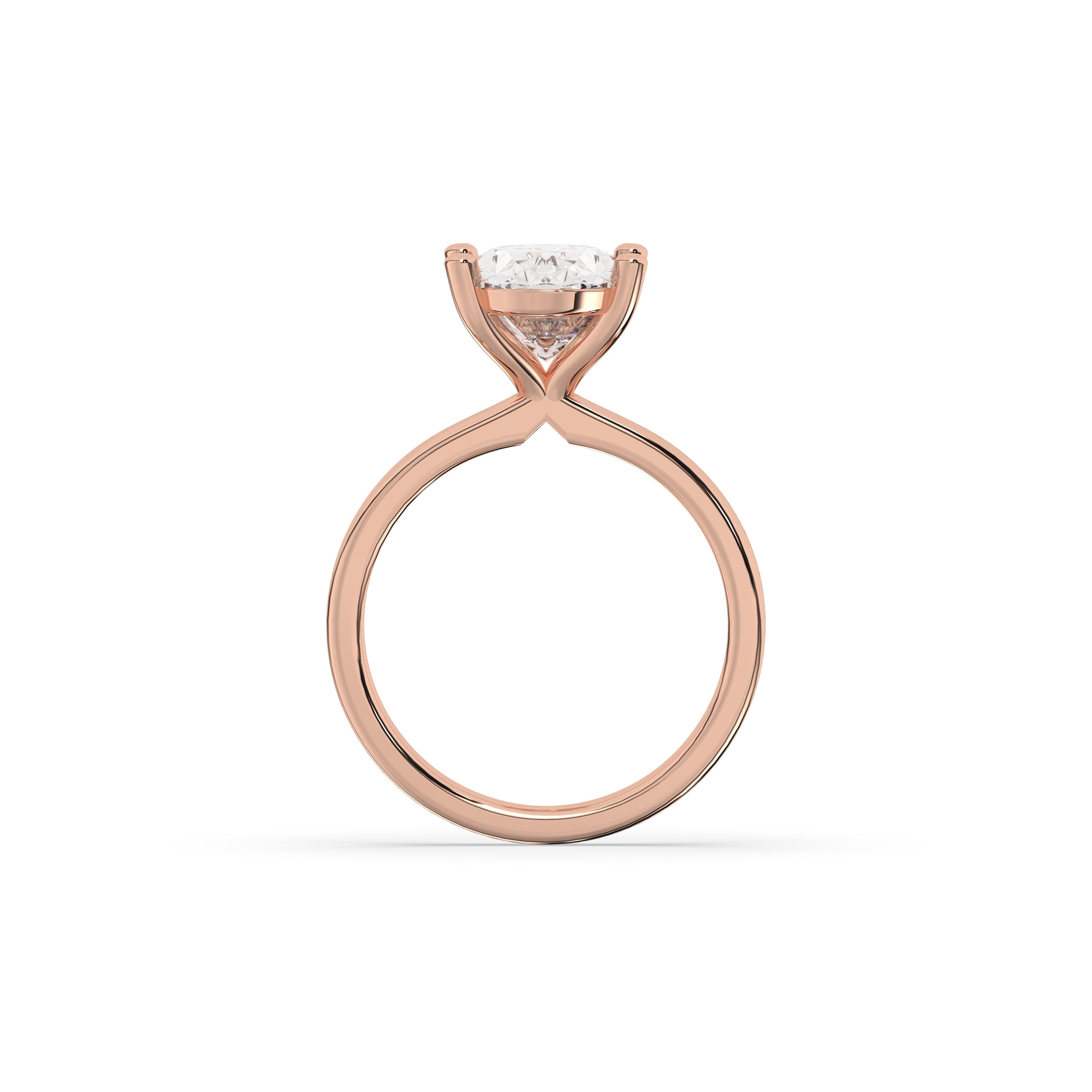 Juna Oval Solitaire Ring