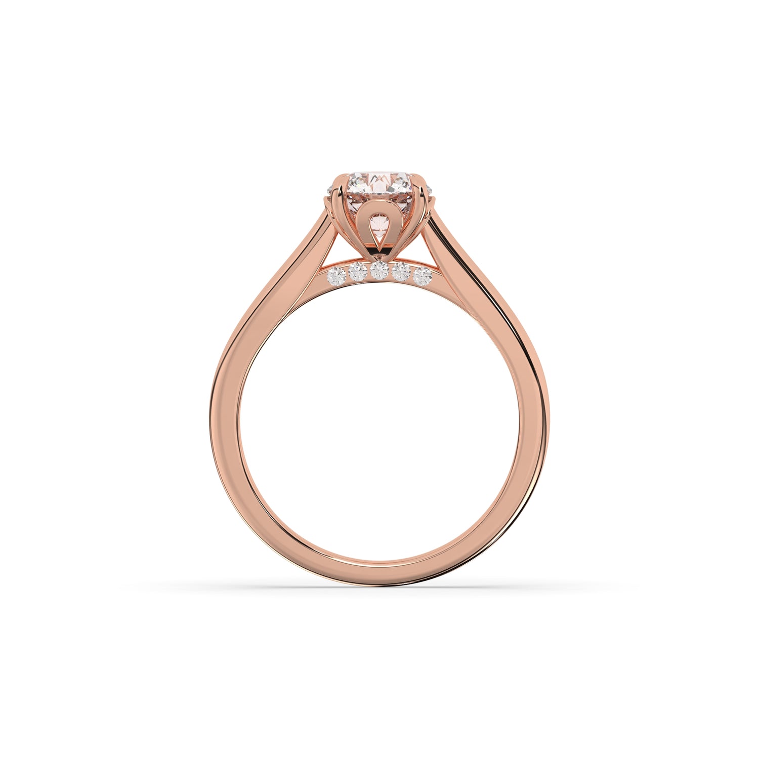 Aurelia Round Solitaire Ring