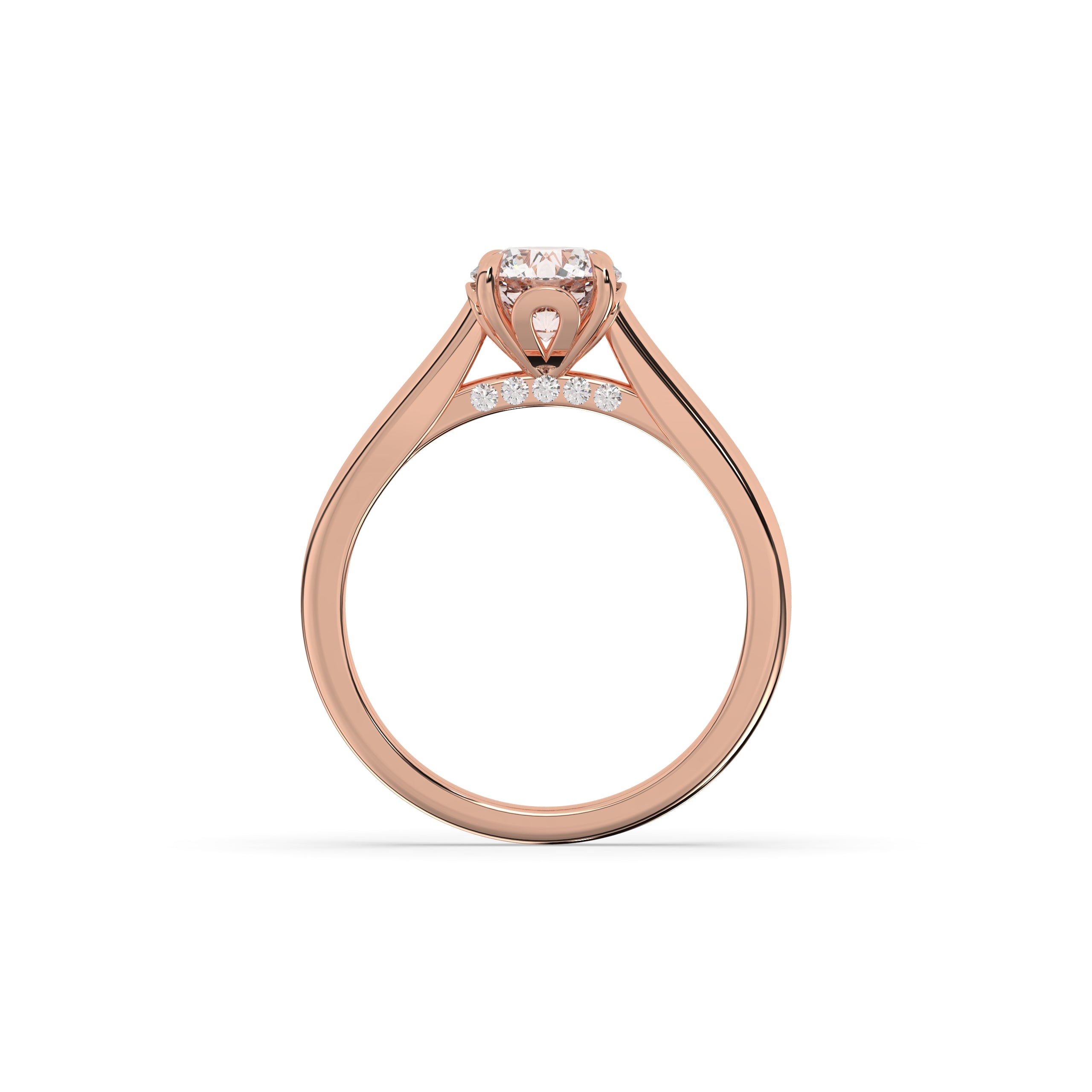 Aurelia Round Solitaire Ring