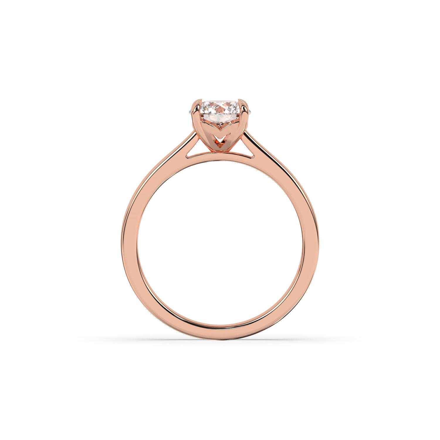 Sophie Round Solitaire Ring