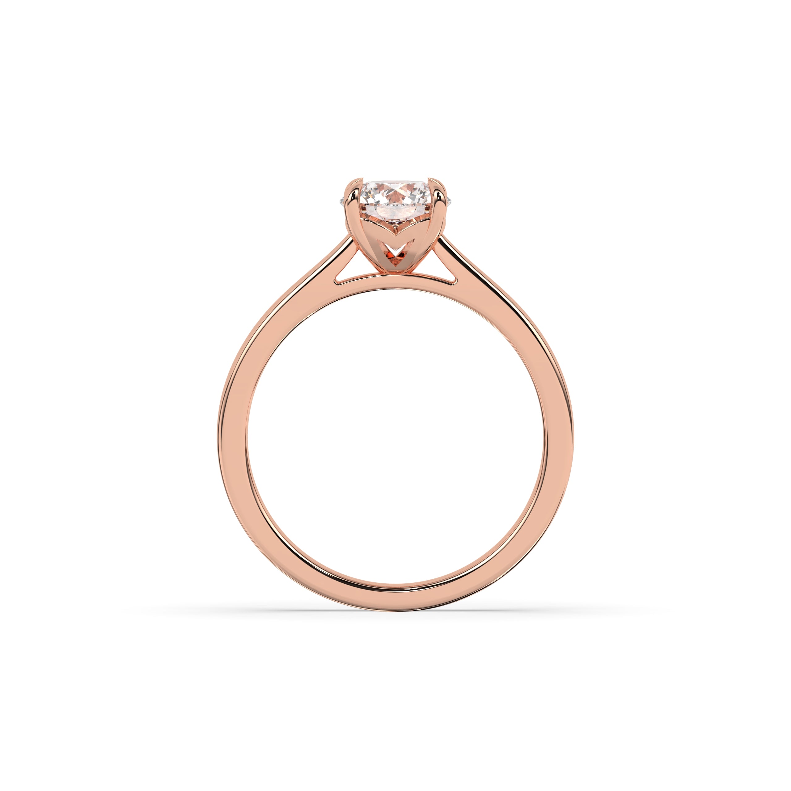 Sophie Round Solitaire Ring