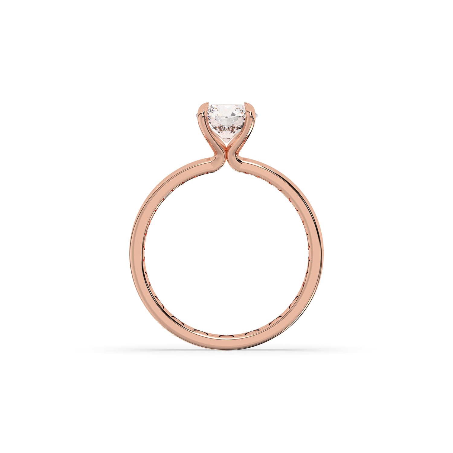 Isabell Round Solitaire Ring