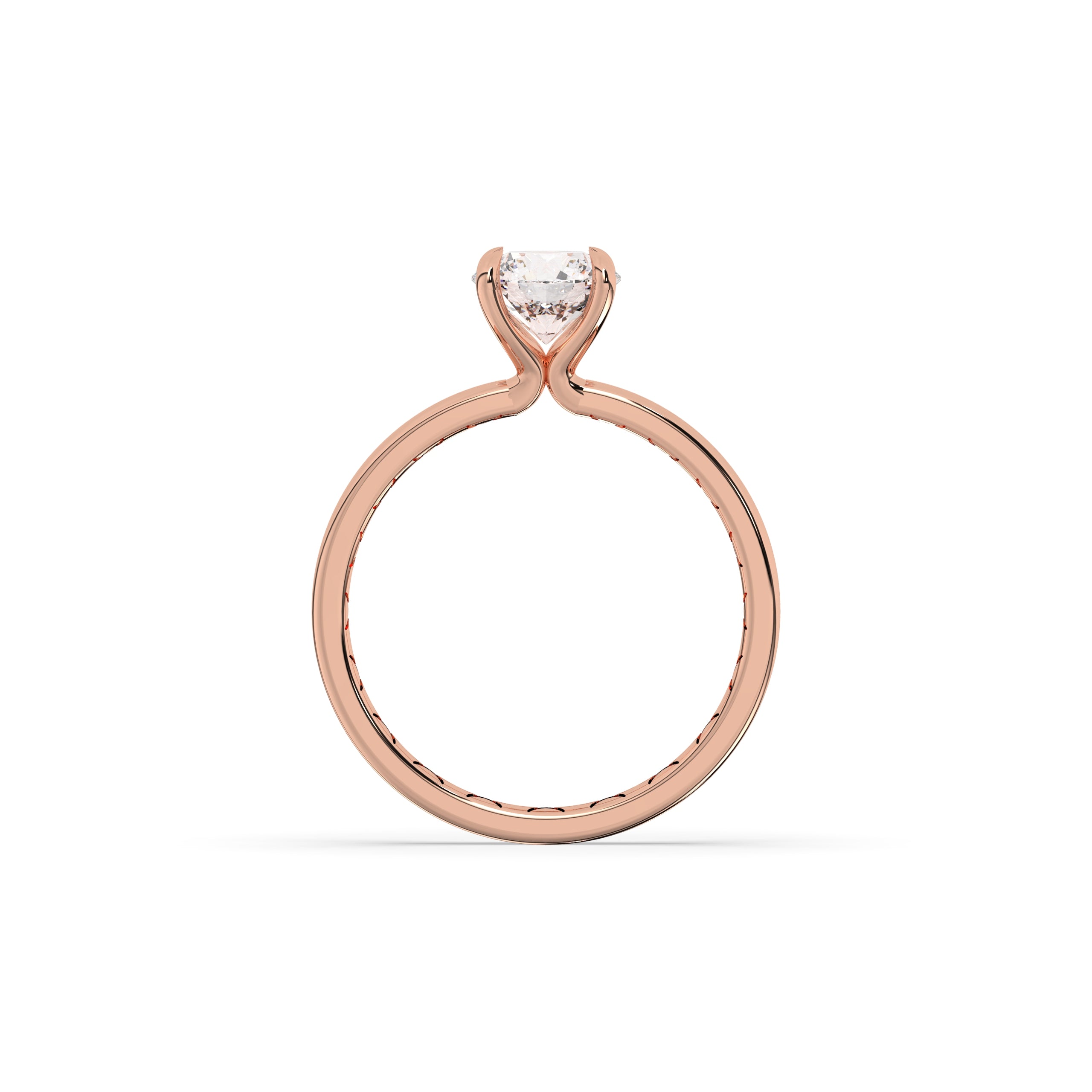 Isabell Round Solitaire Ring
