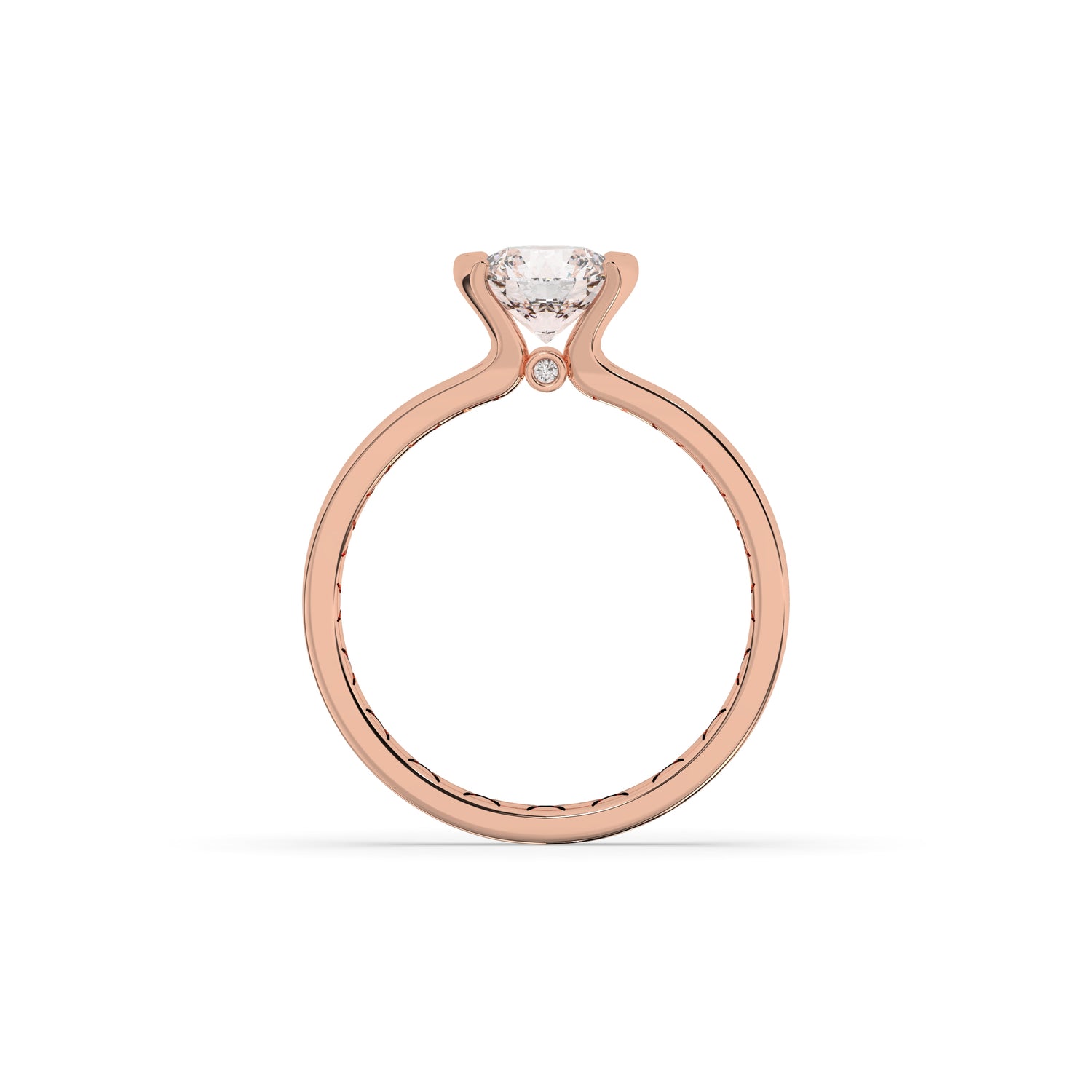 Liana Round Solitaire Ring