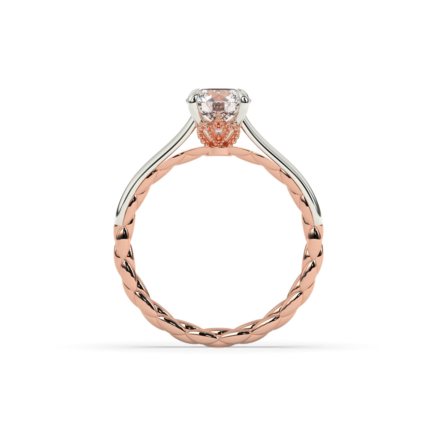 Amalia Round Solitaire Ring