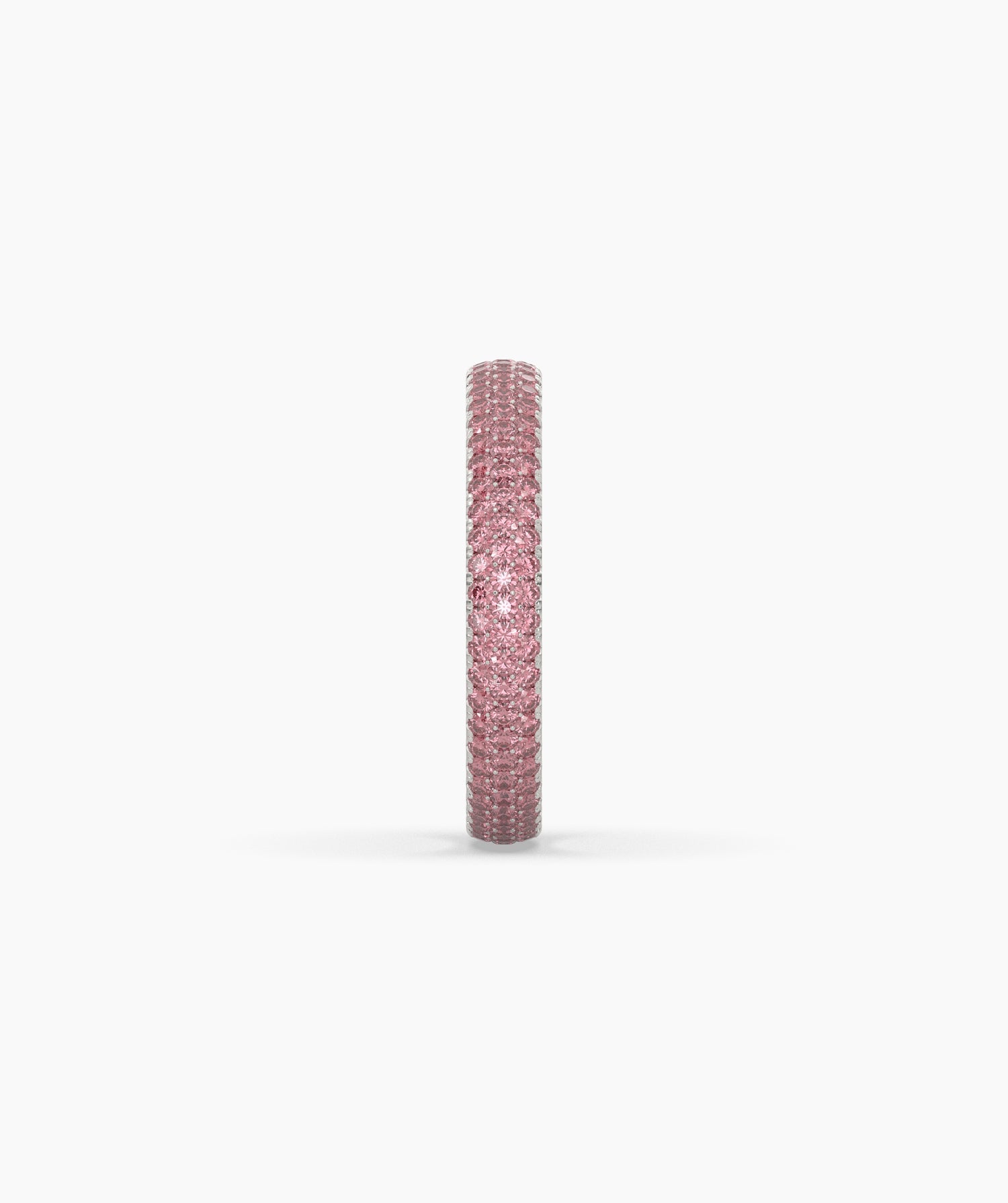 Felia Pink Round Eternity Ring