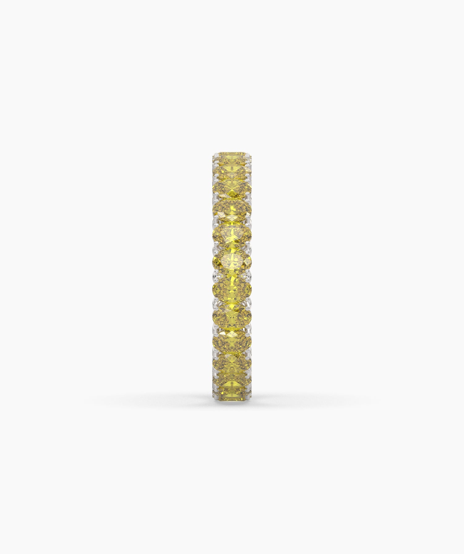 Nina Yellow Oval Eternity Ring
