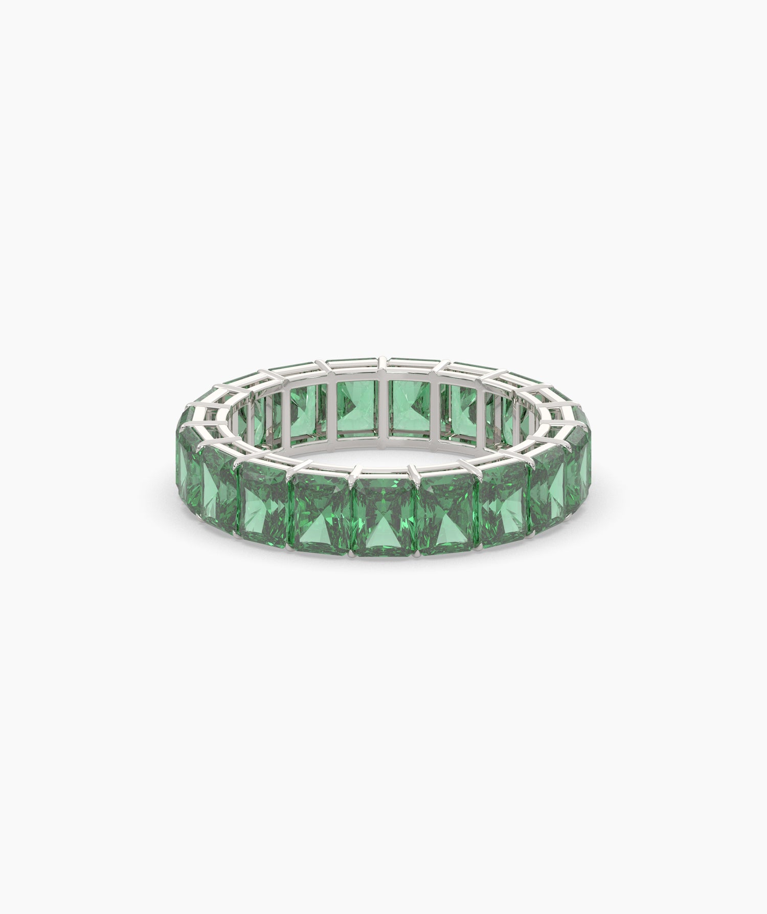 Amira Green Emerald Eternity Ring
