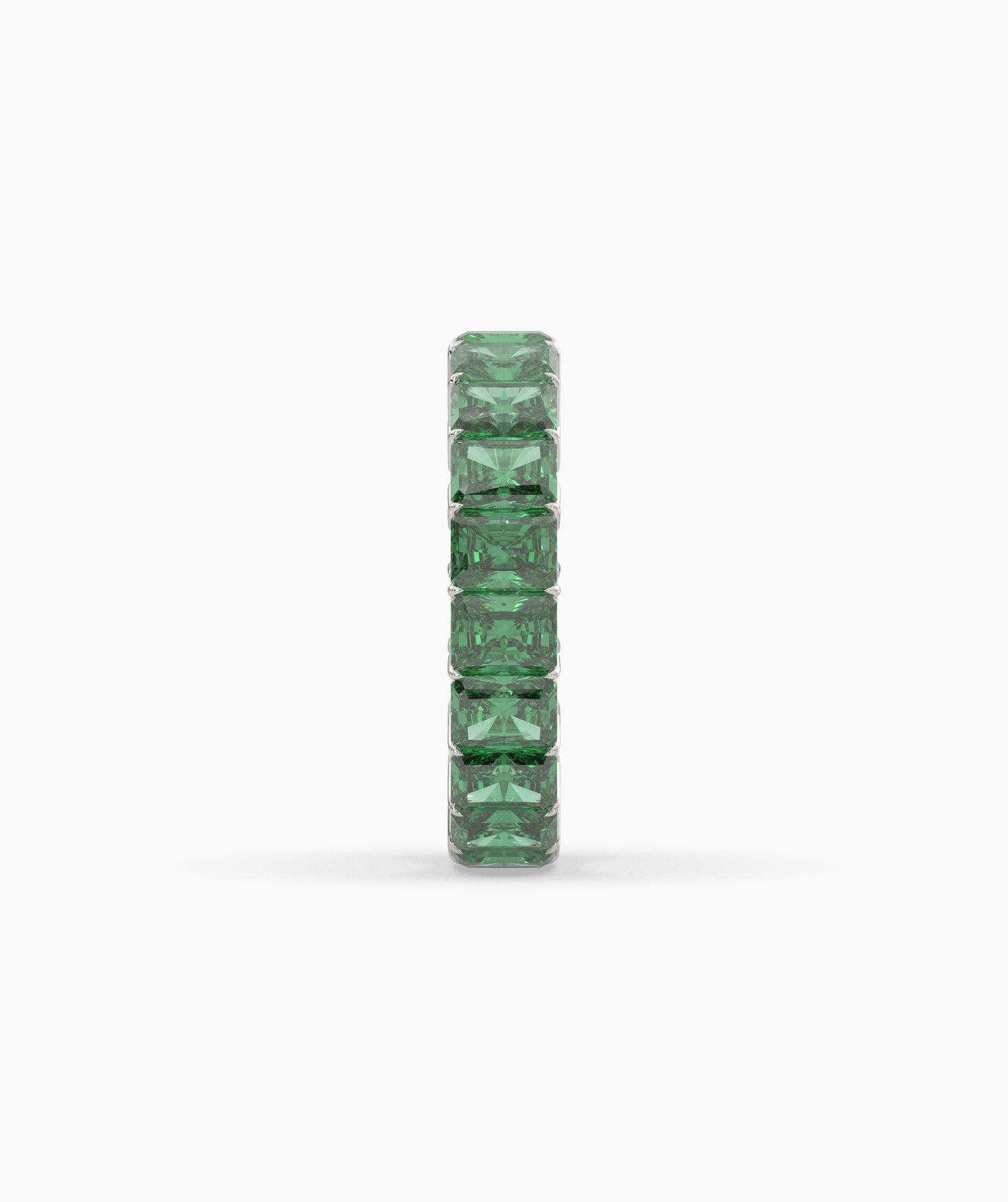 Amira Green Emerald Eternity Ring