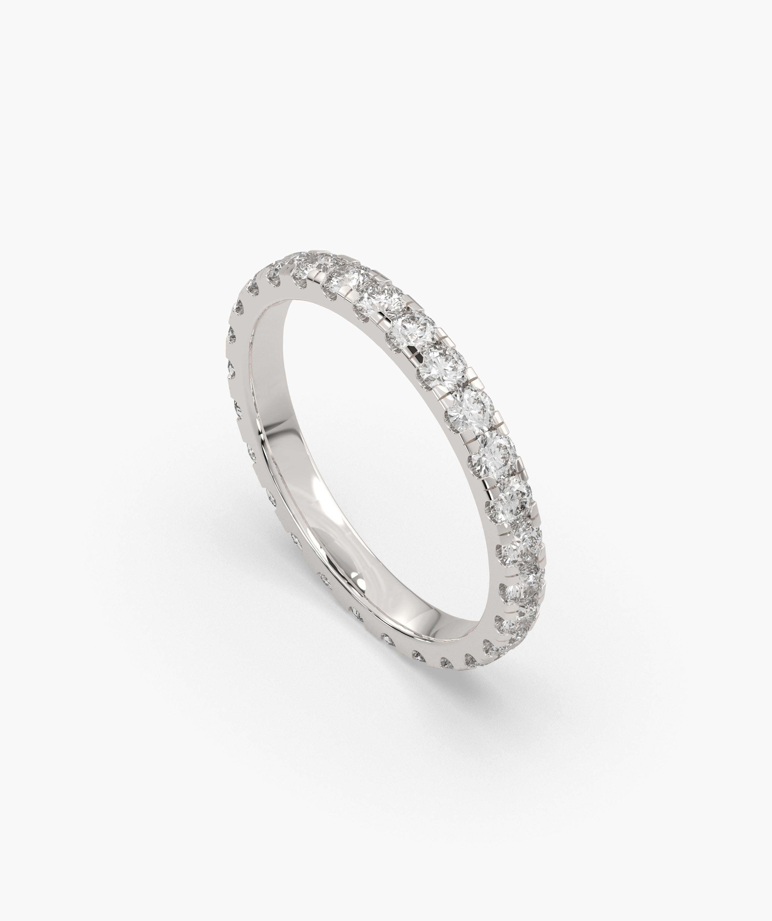 Aurora Round Eternity Ring