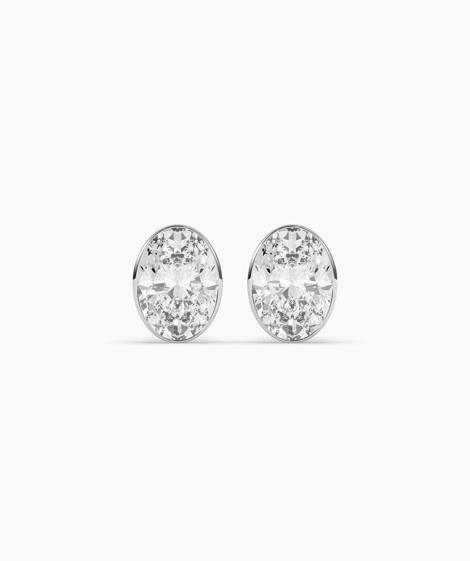 Monique Oval Stud Earring
