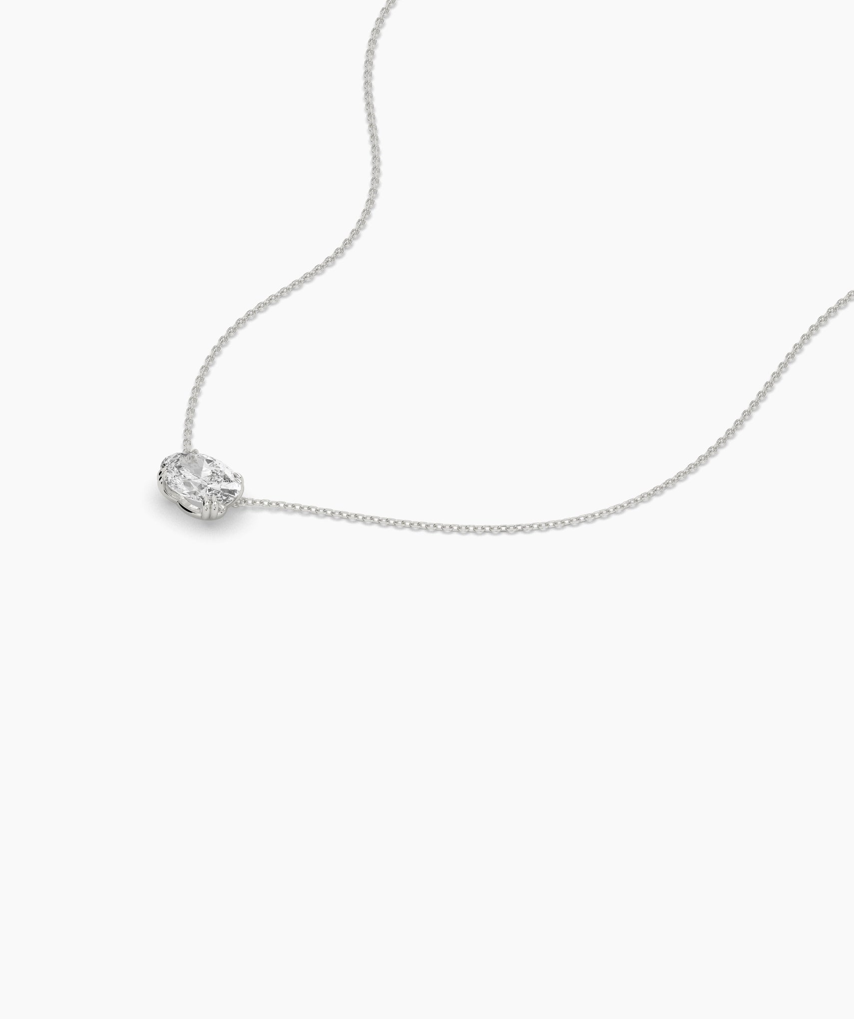 Noelia Oval Pendant / Neklace