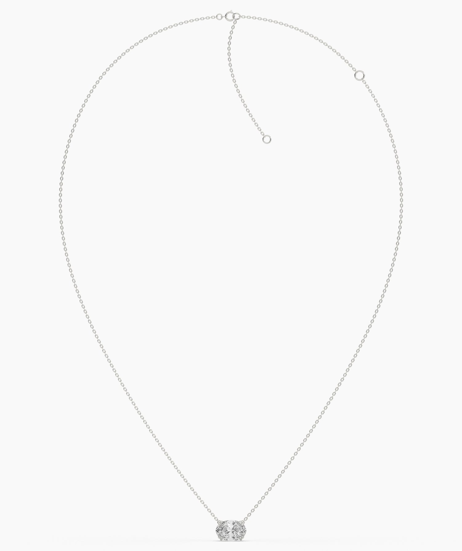Noelia Oval Pendant / Neklace