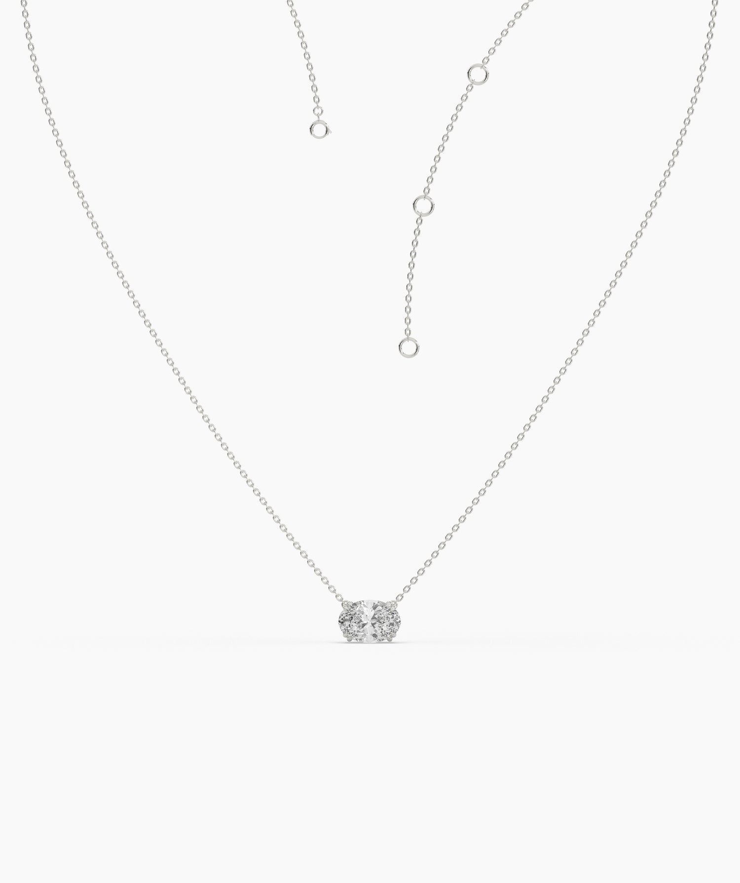 Noelia Oval Pendant / Neklace
