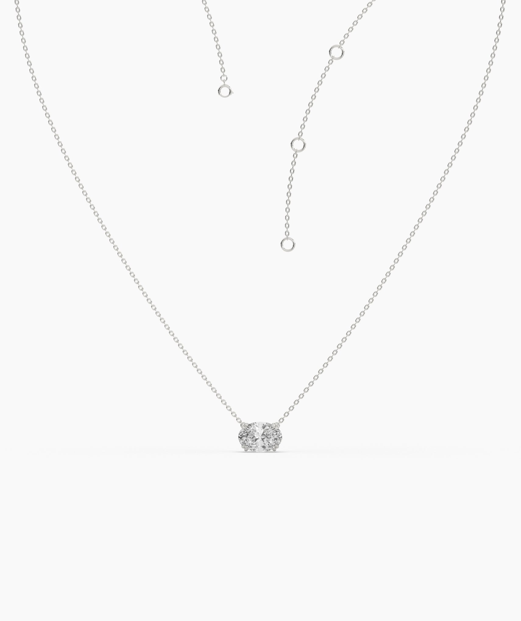 Noelia Oval Pendant / Neklace