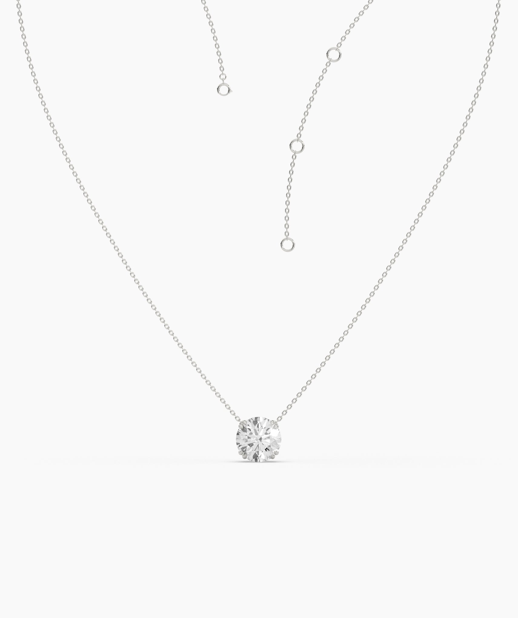 Elodie Round Pendant / Neklace