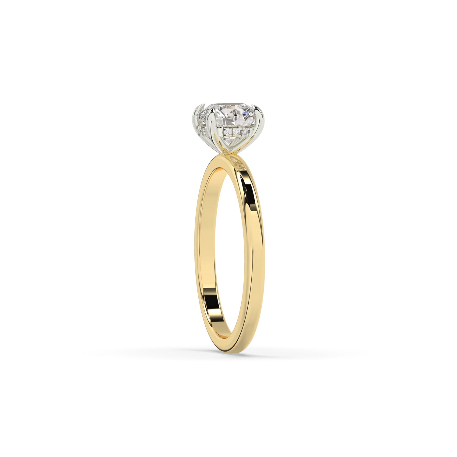Marleen Round Solitaire Ring